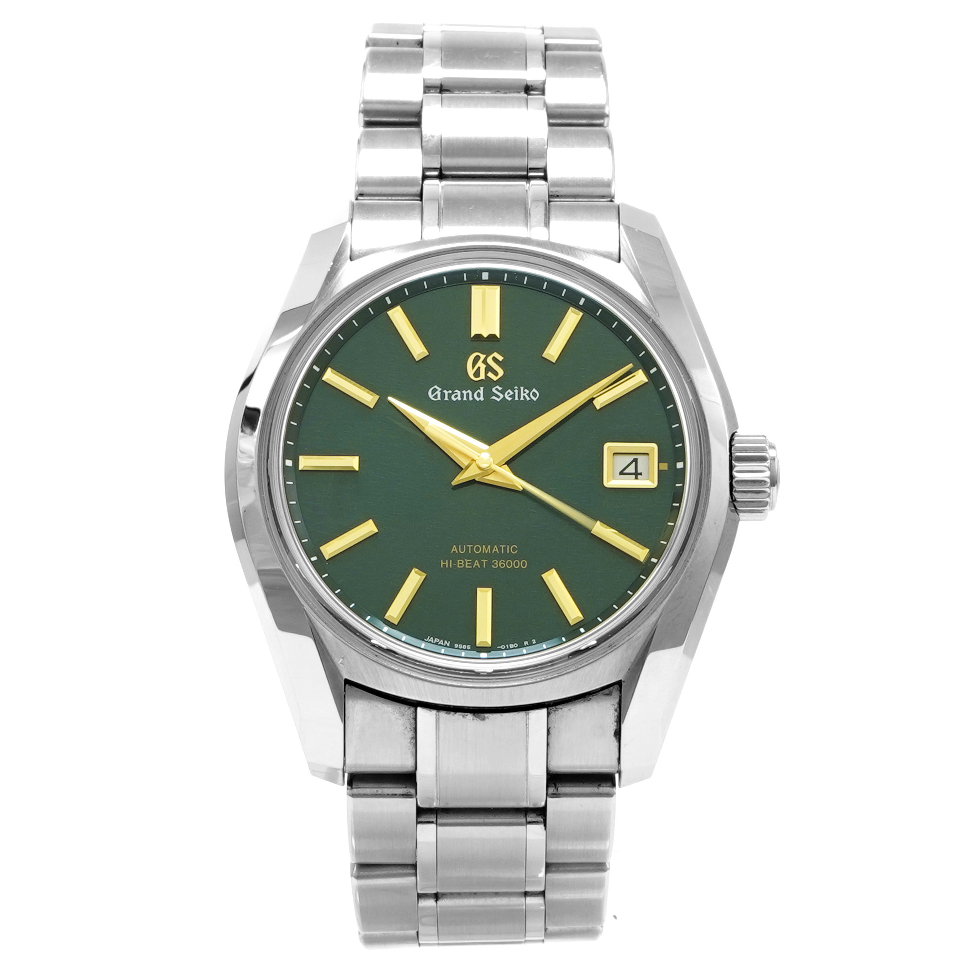 ★限定★ GOLD SIERRA GARA OLDMOUNTAIN Grand Seiko Rikka Early Summer Hi-Beat Automatic SBGH271 *Green
