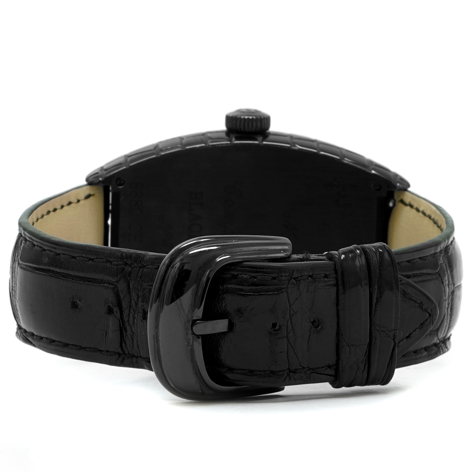 Franck Muller Black Croco Crazy Hours - Inventory 7501