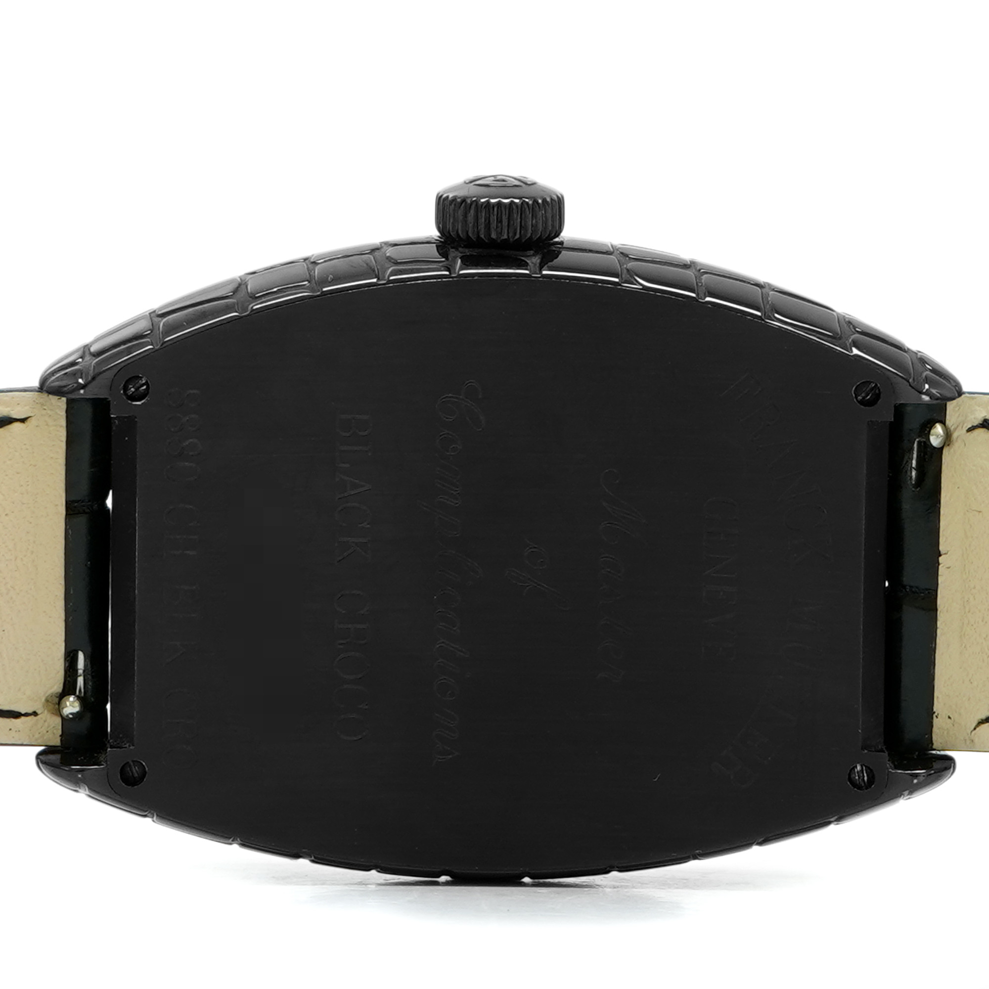 Franck Muller Black Croco Crazy Hours - Inventory 7501