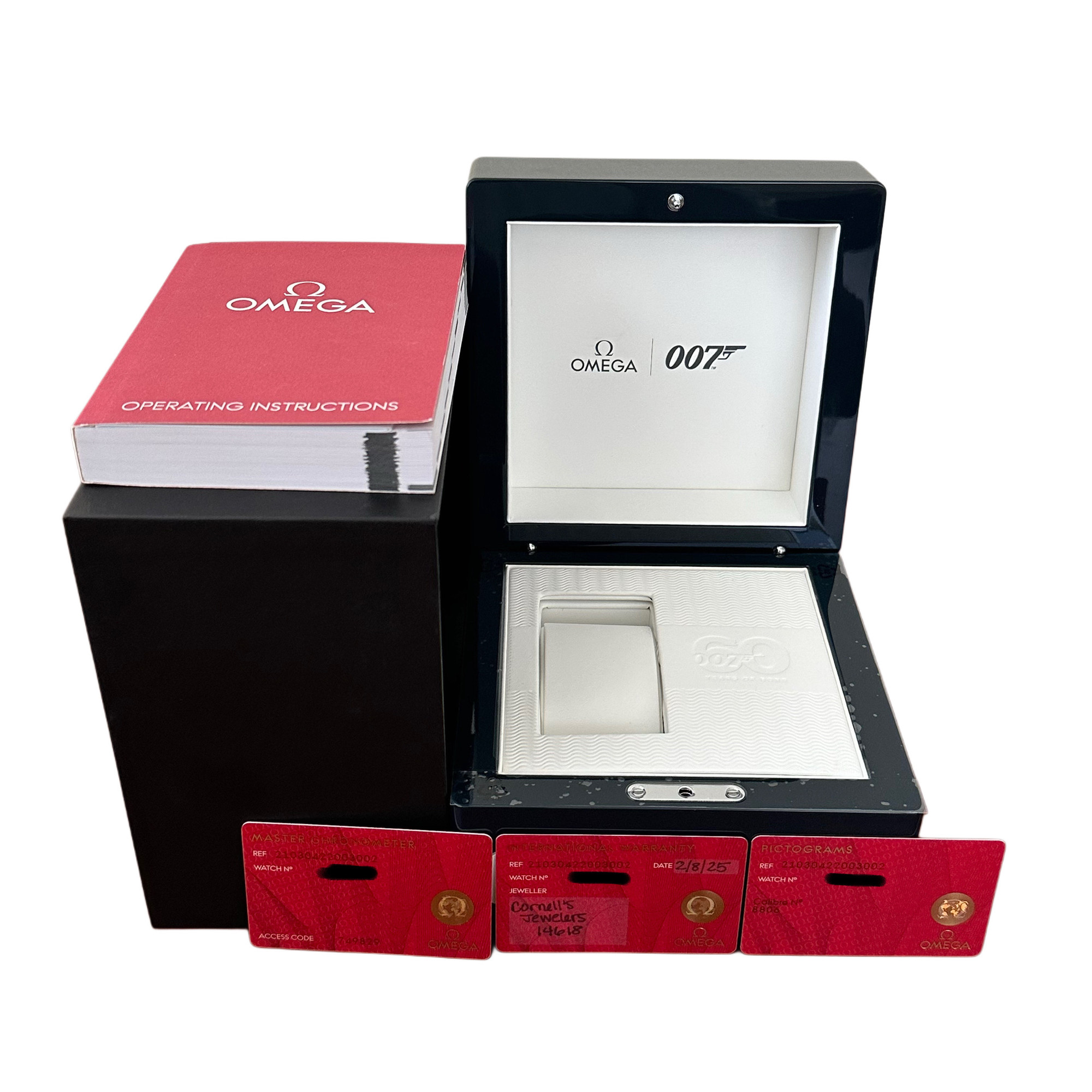 Omega Seamaster Diver 300M James Bond 60th Anniversary *Navy Blue* - Inventory 7603