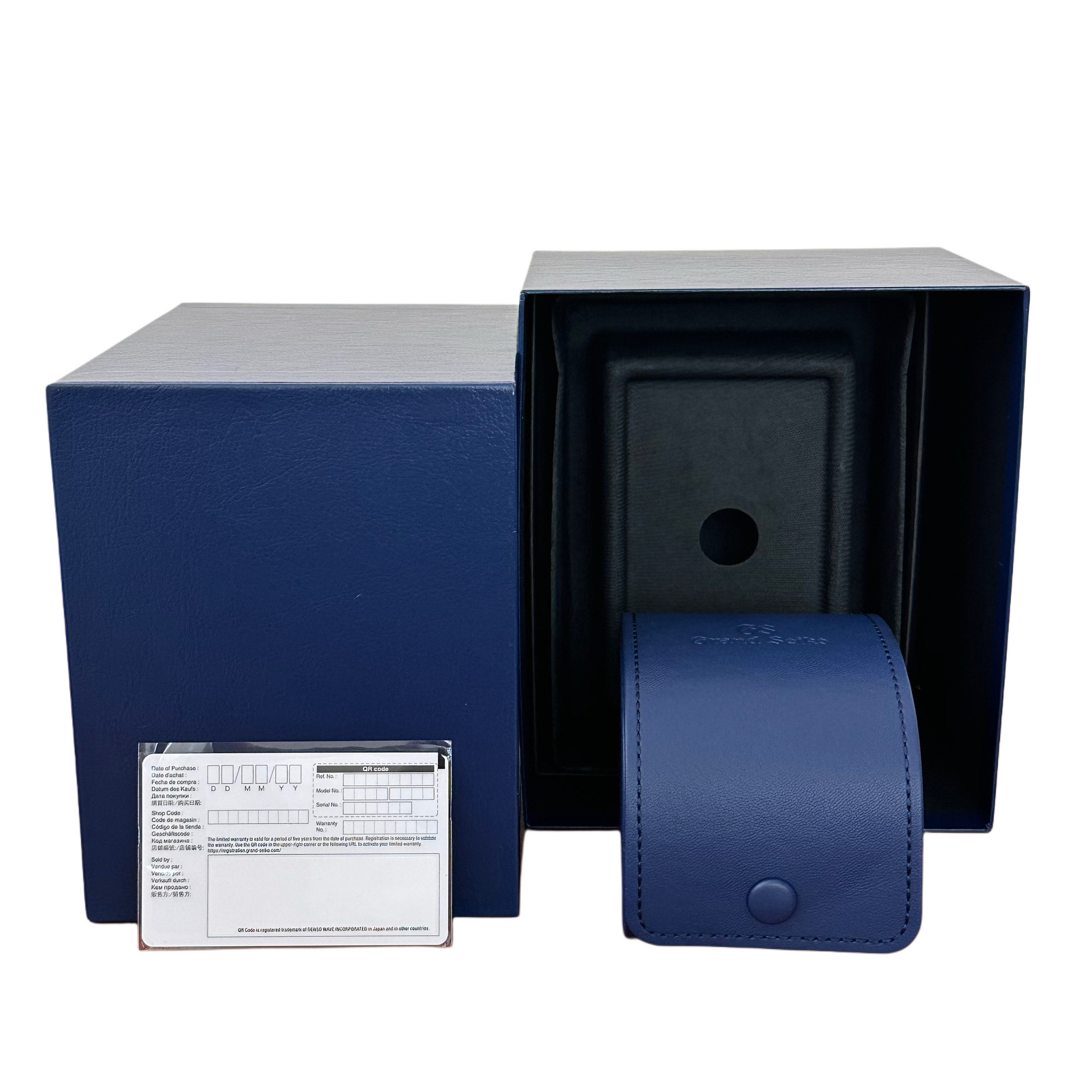 Grand Seiko Spring Drive at Midnight SBGA375G *Blue Dial* - Inventory 7602