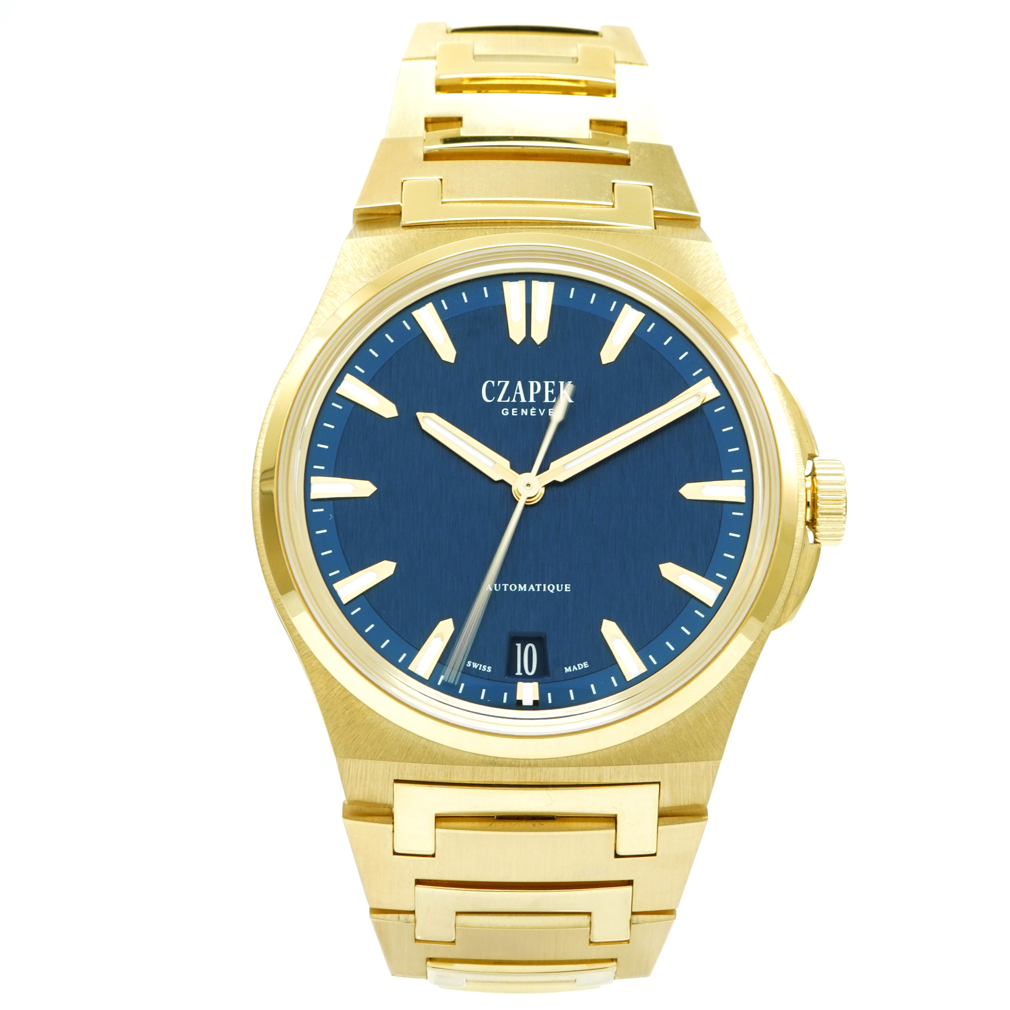 Czapek and Cie Antartic Mount Erebus Deep Blue Full Yellow Gold 2N