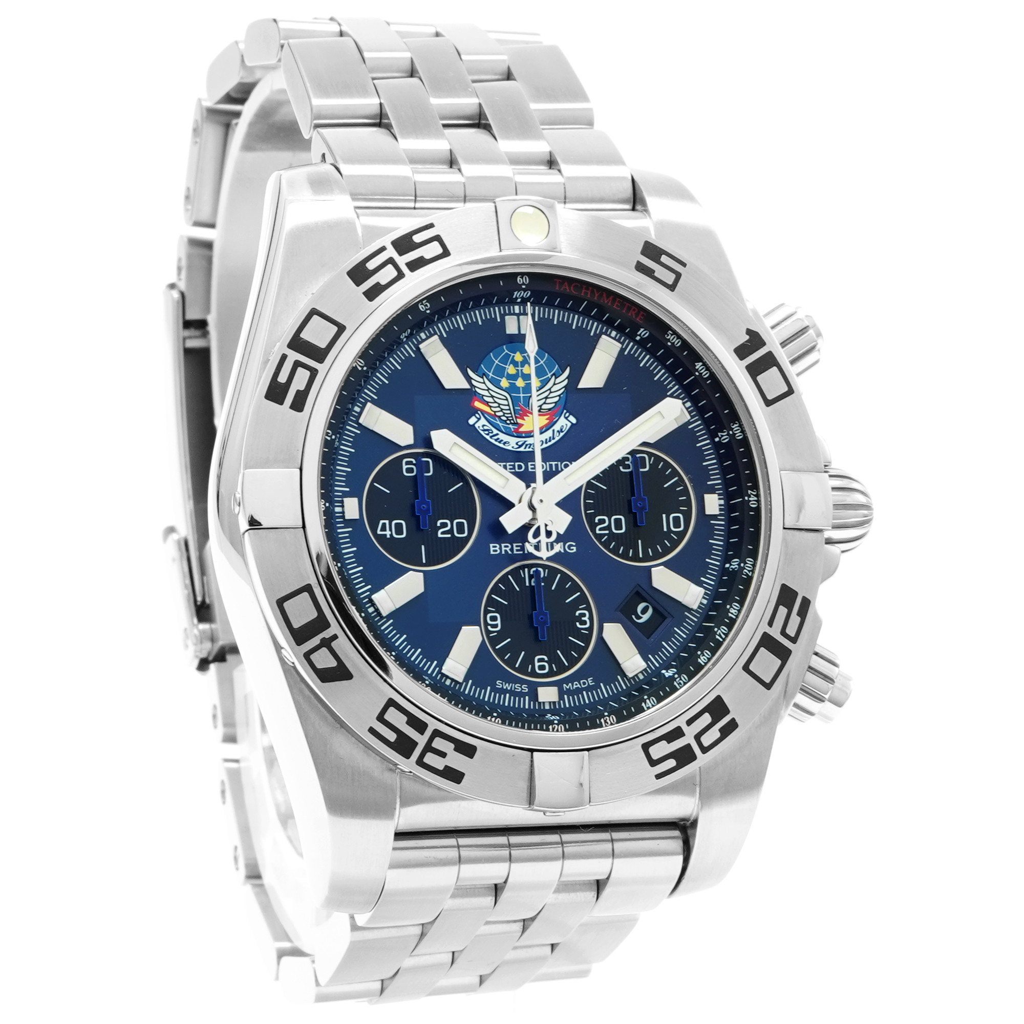 Breitling Chronomat 44 AB0110 Blue Impulse - Inventory 7627