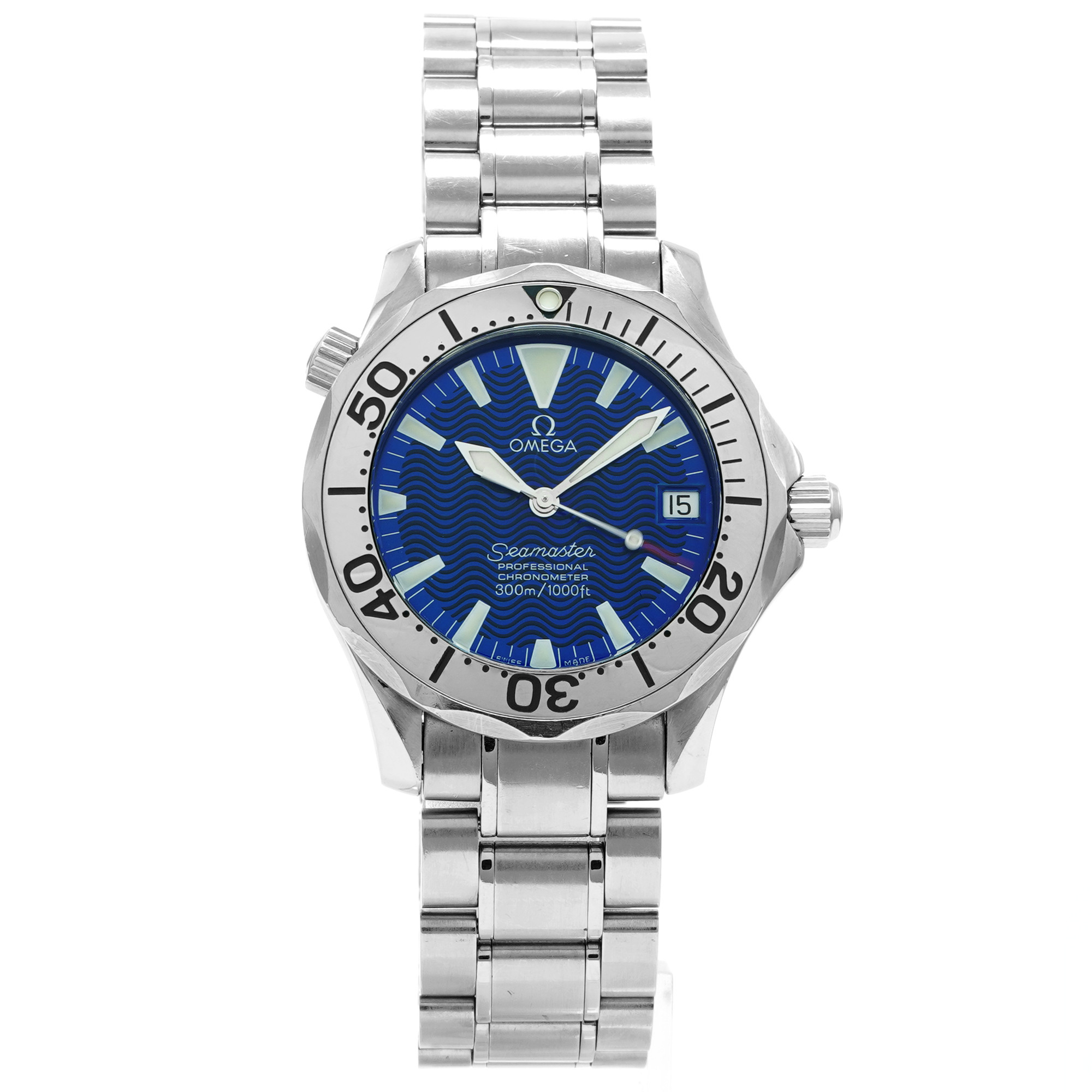 Omega Seamaster 36mm 2253.80.00 *Blue Dial* - Inventory 7631
