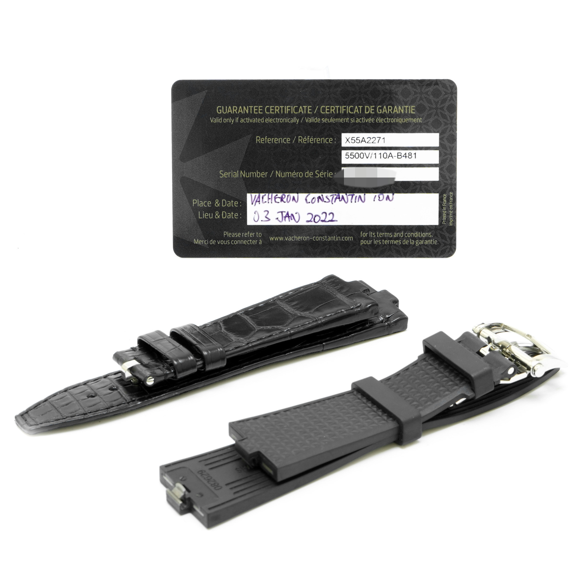 Vacheron Constantin Overseas Chronograph 43mm- Inventory 7647