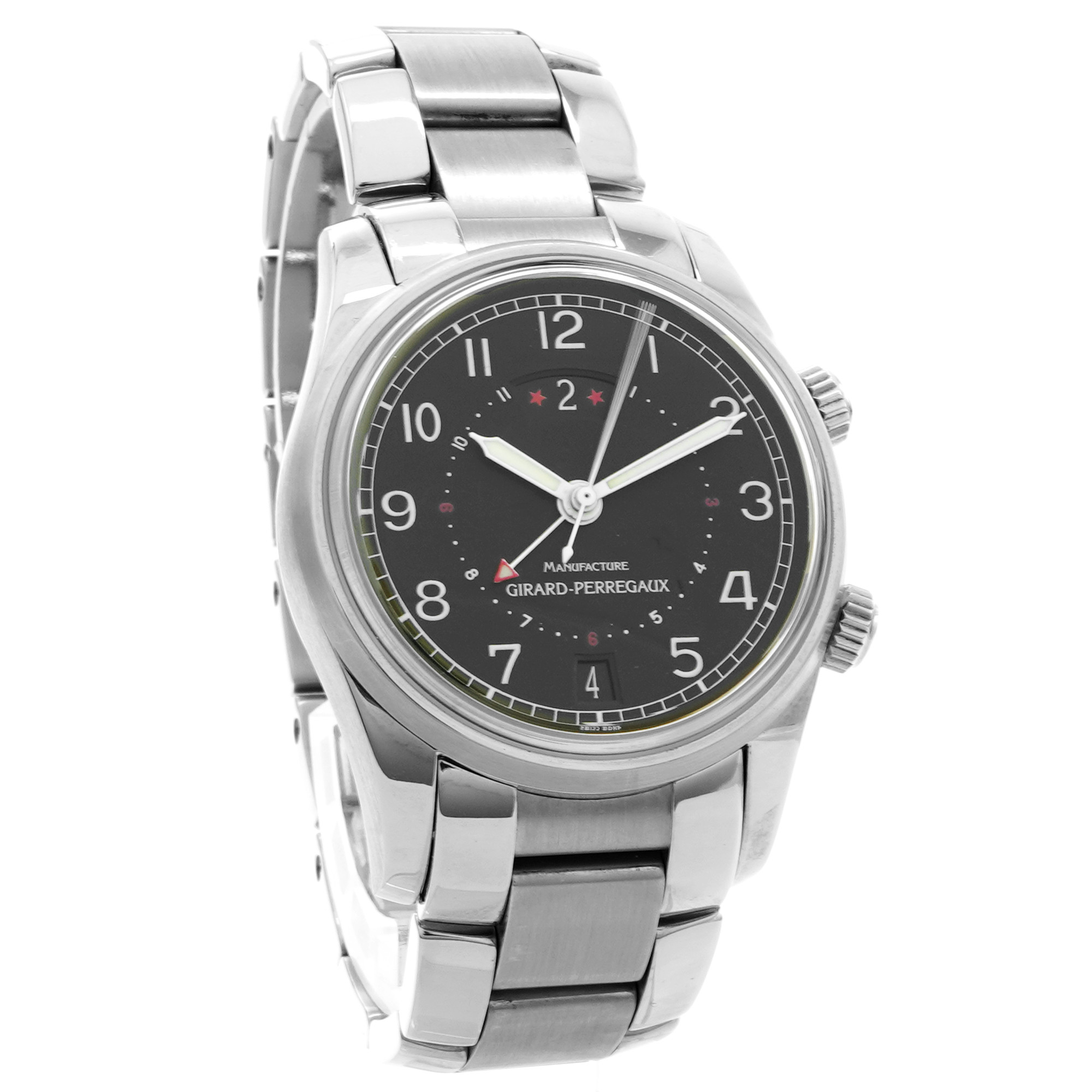 Girard Perregaux Traveler II GMT Alarm 4940 - Inventory 7666