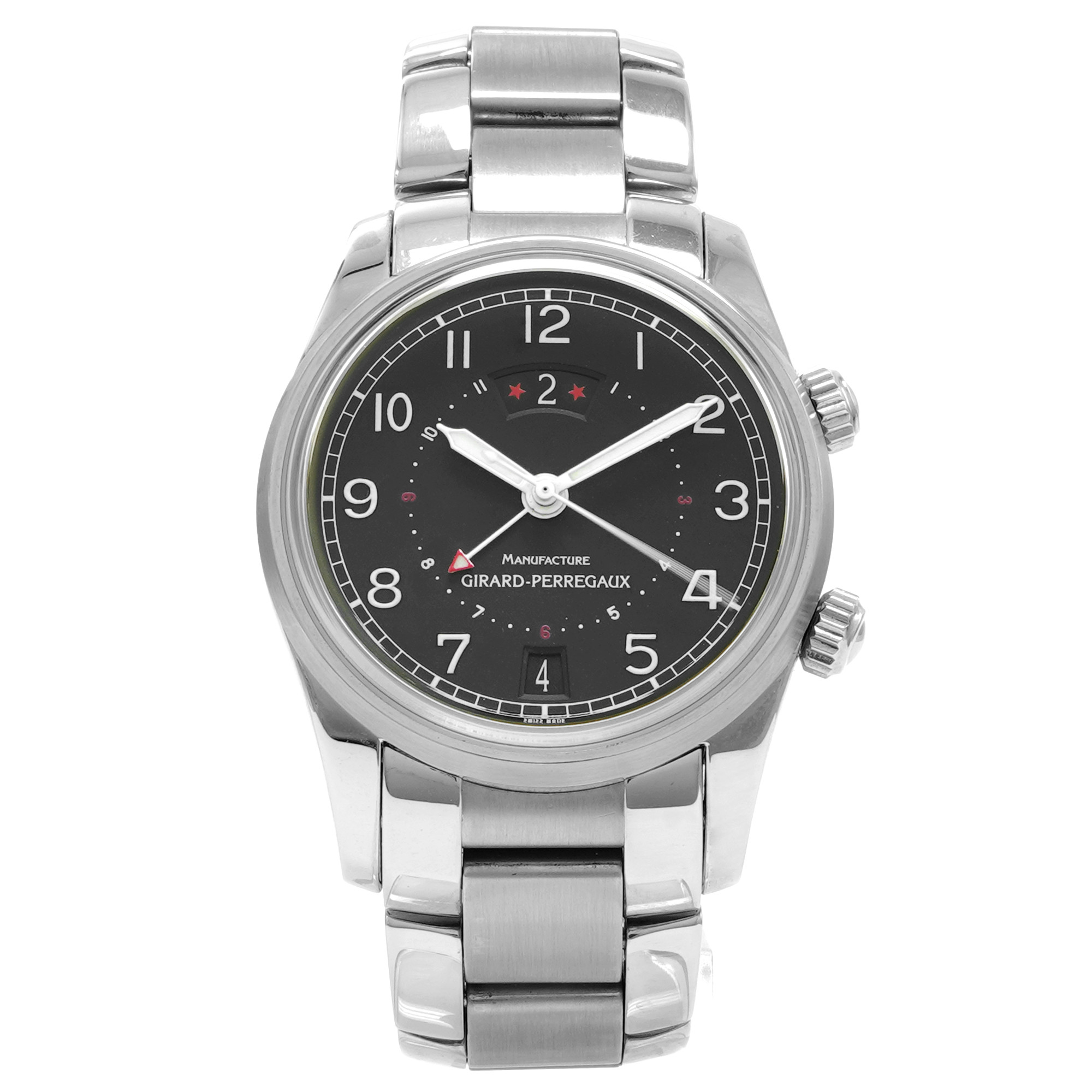 Girard Perregaux Traveler II GMT Alarm  4940 - Inventory 7666