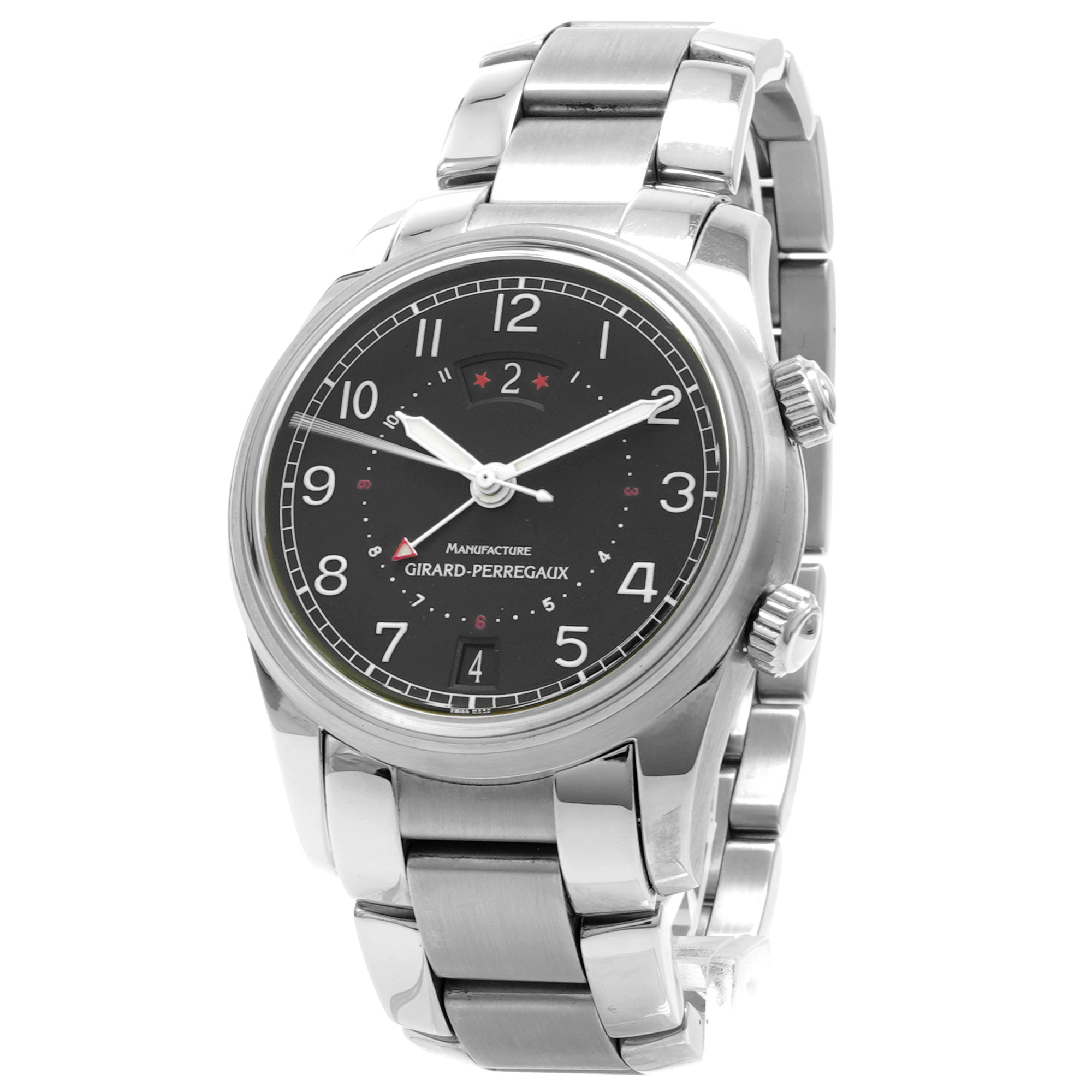 Girard Perregaux Traveler II GMT Alarm  4940 - Inventory 7666