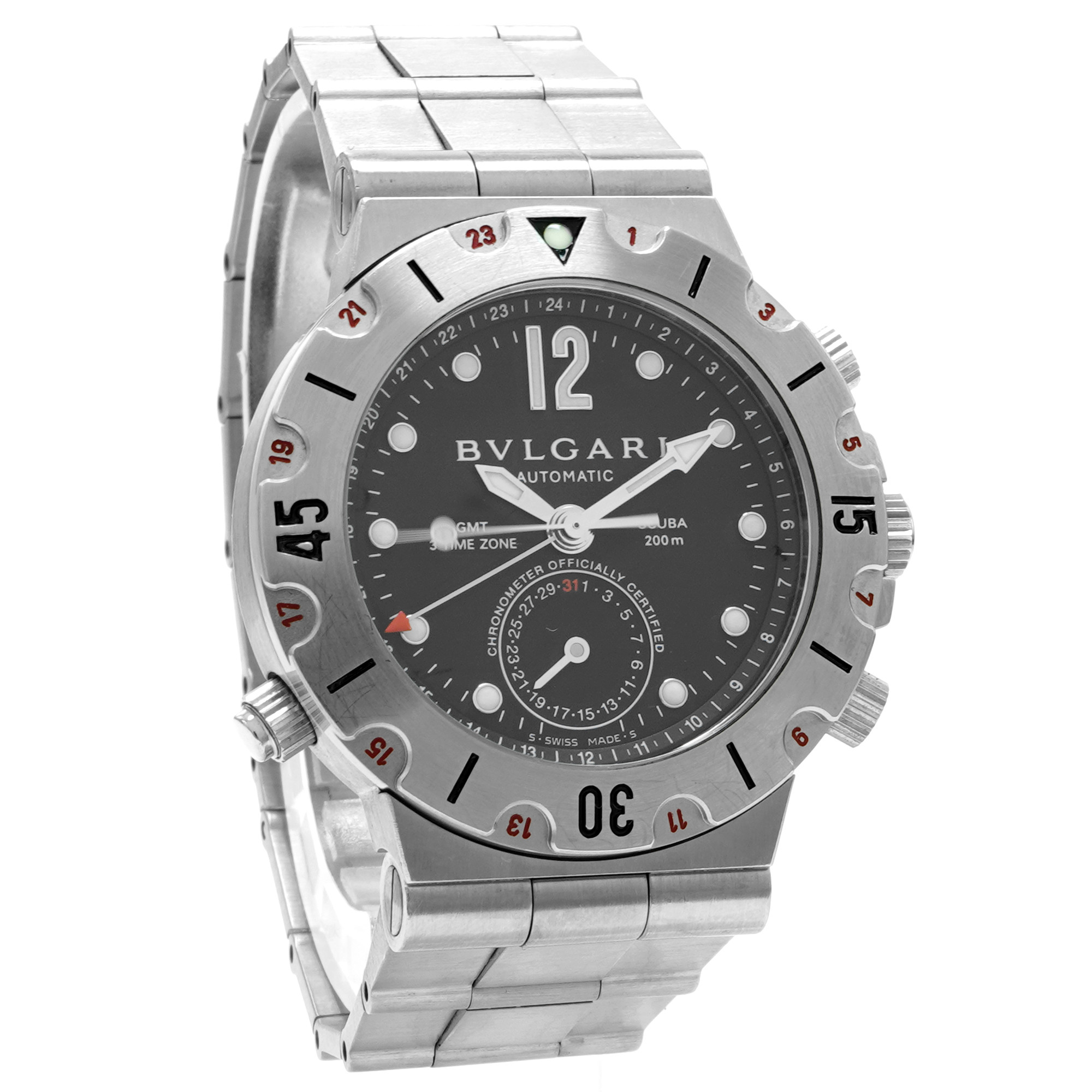 Bulgari Diagono GMT SD 38S GMT - Inventory 7663