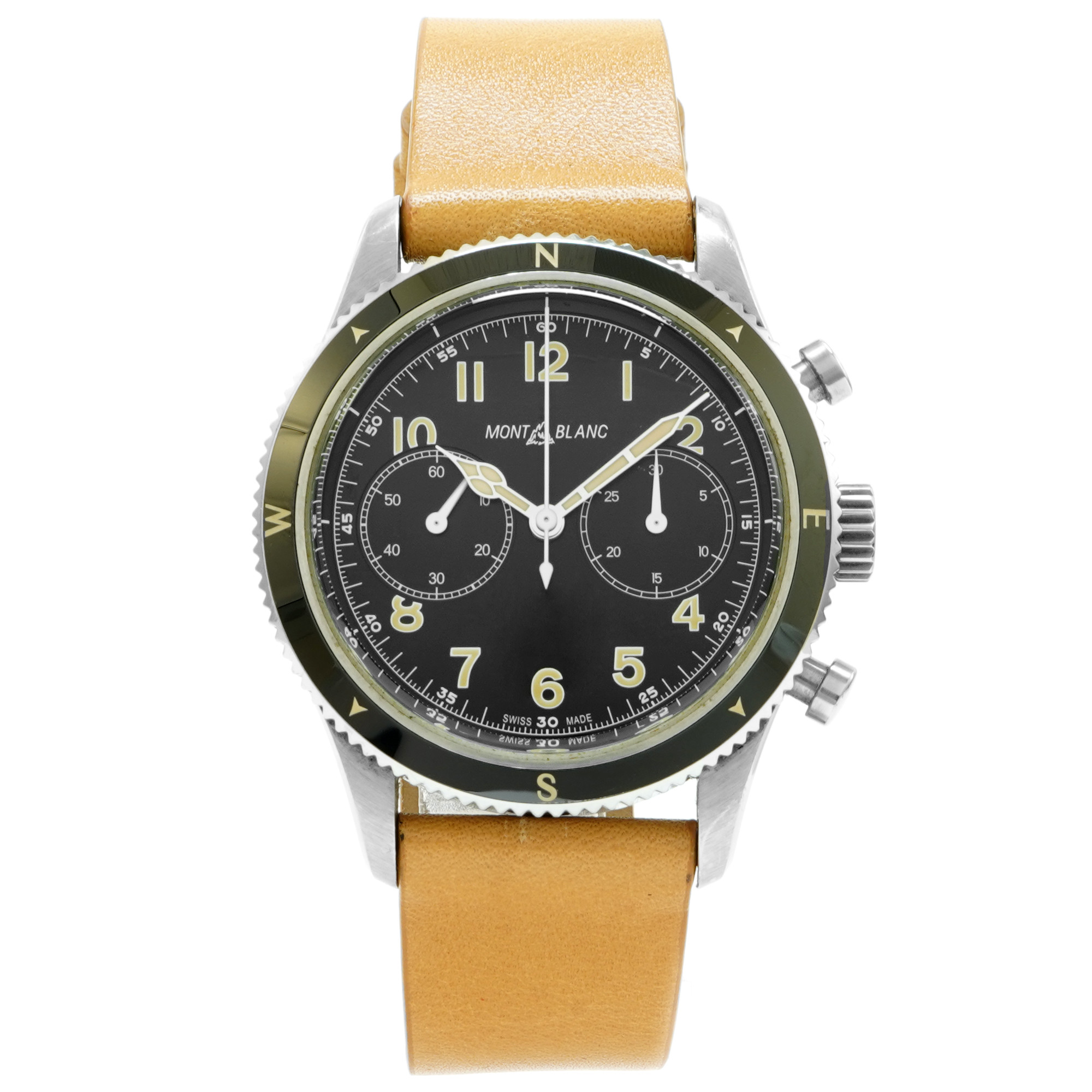 Montblanc 1858 Chronograph 126915 - Inventory 7678 - DelrayWatch.com