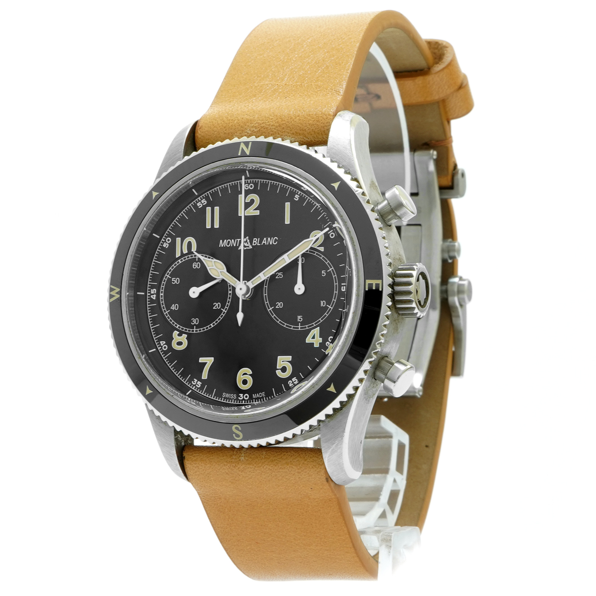 Montblanc 1858 Chronograph 126915 - Inventory 7678 - DelrayWatch.com
