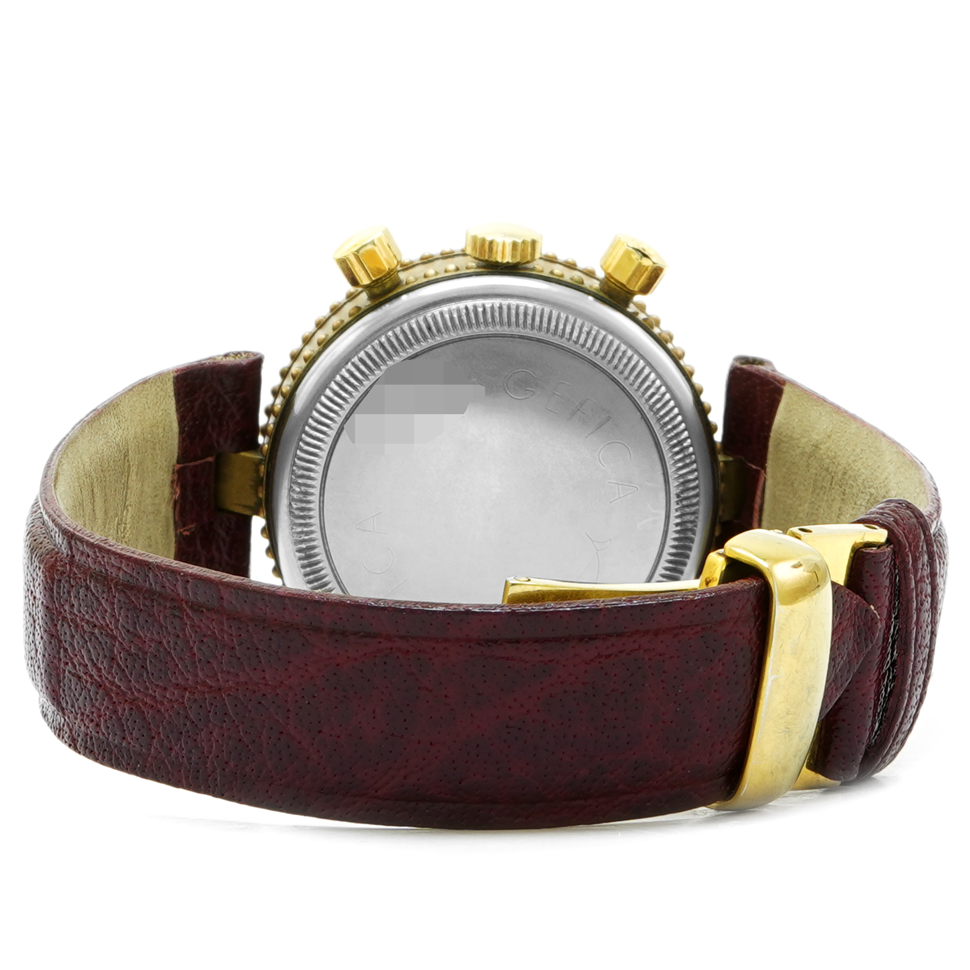 Gerald Genta Gefica Safari Bronze Chronograph - Inventory 7691