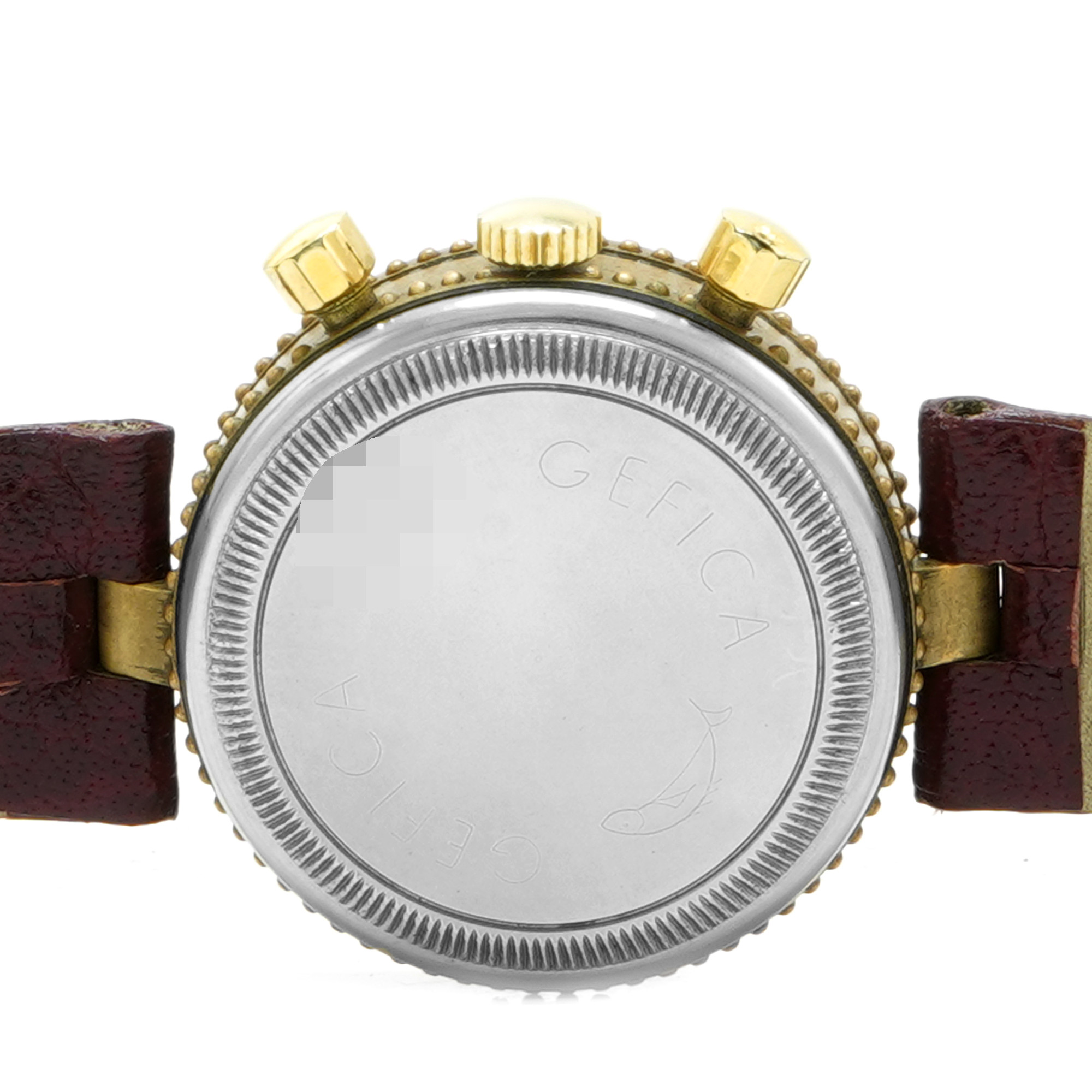 Gerald Genta Gefica Safari Bronze Chronograph - Inventory 7691