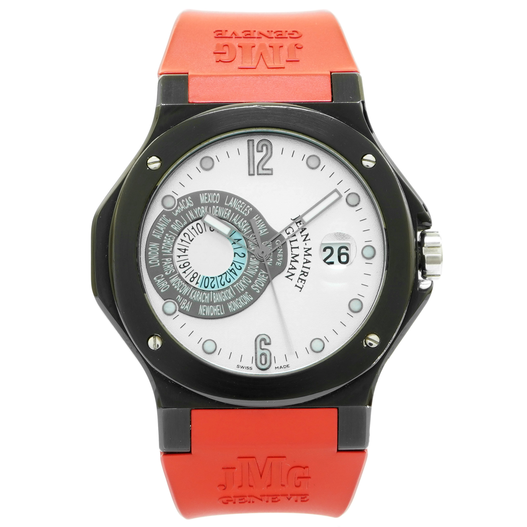 Jean-Mairet Gillman World Time Sport PVD - Inventory 7692