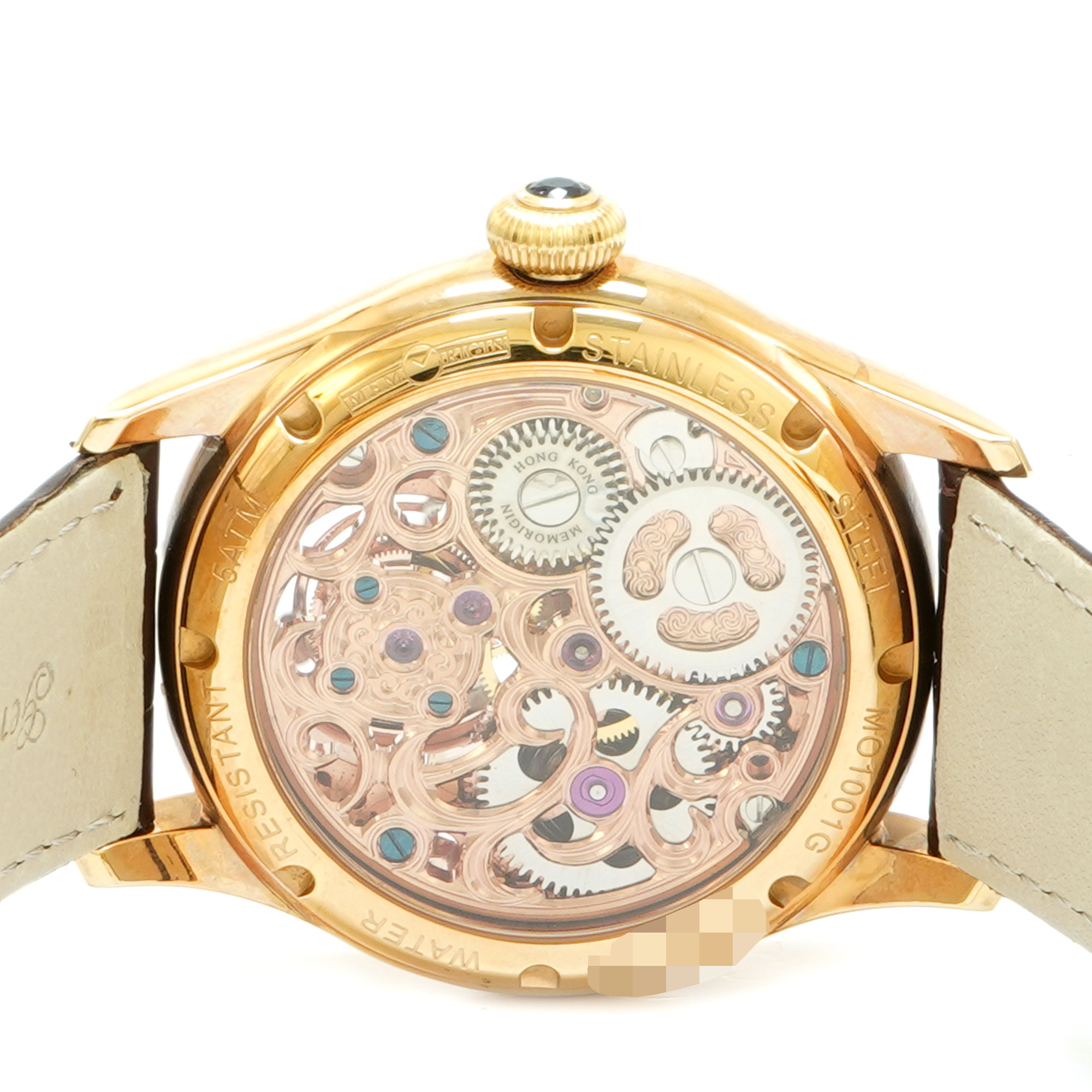 Memorigin Memory Gin Tourbillon Skeleton MO1001G - Inventory 7694