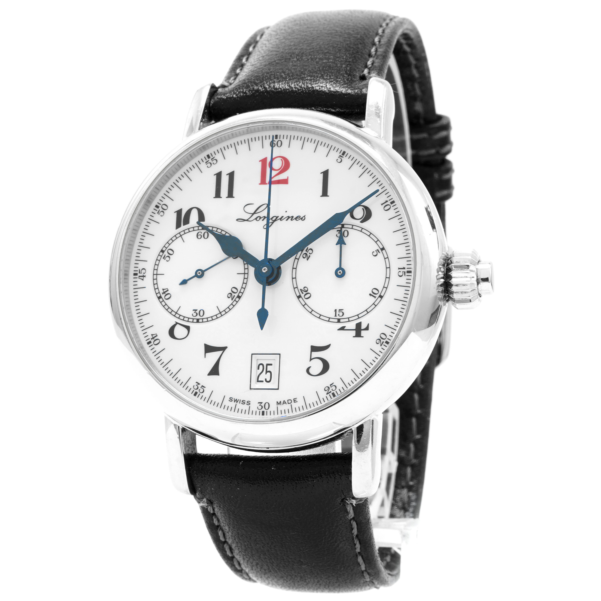 Longines Heritage 180th Ltd Column Wheel One Push Chrono L2.775.4 - Inventory 7697