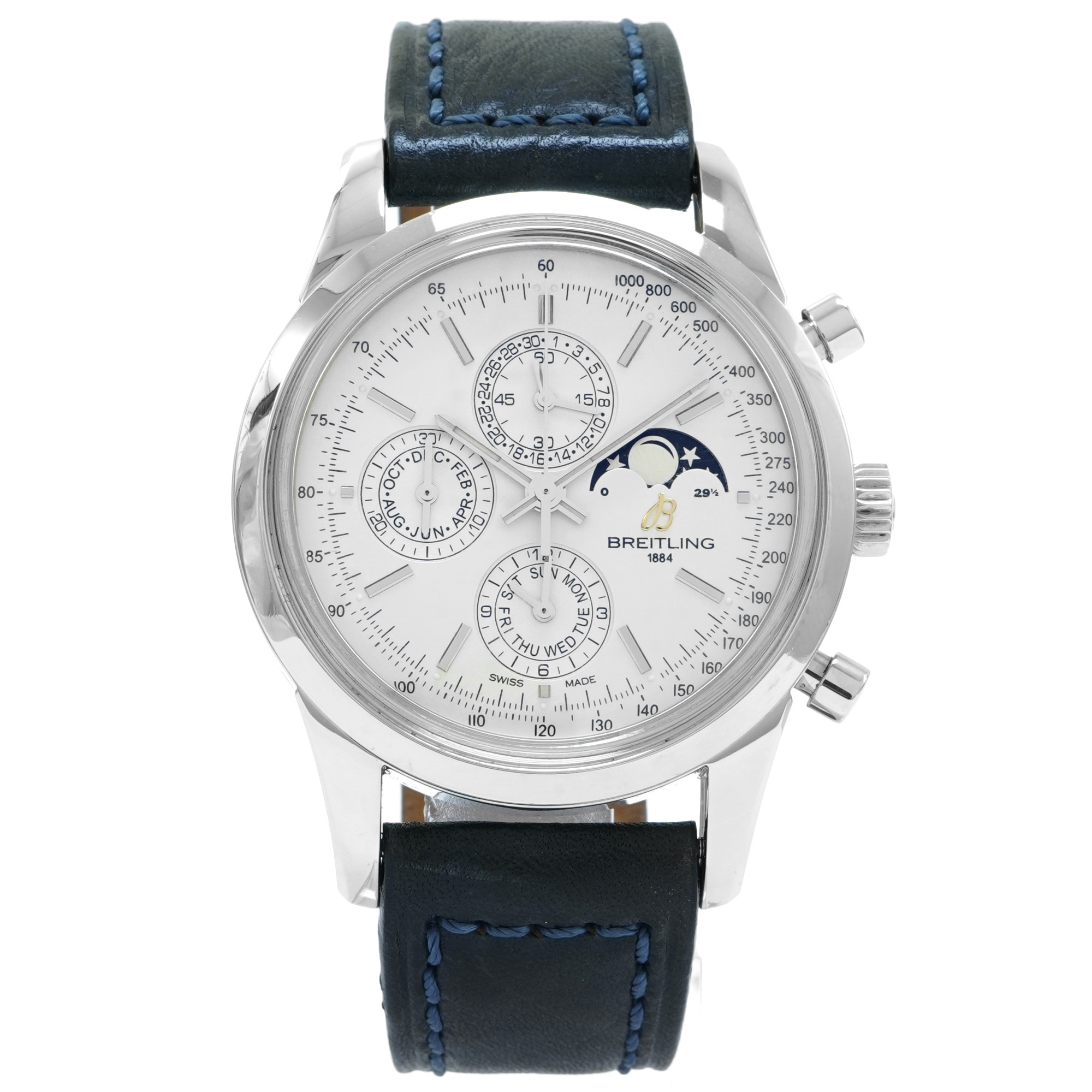 Breitling Transocean 1461 Perpetual Moonphase A19310 - Inventory 7695