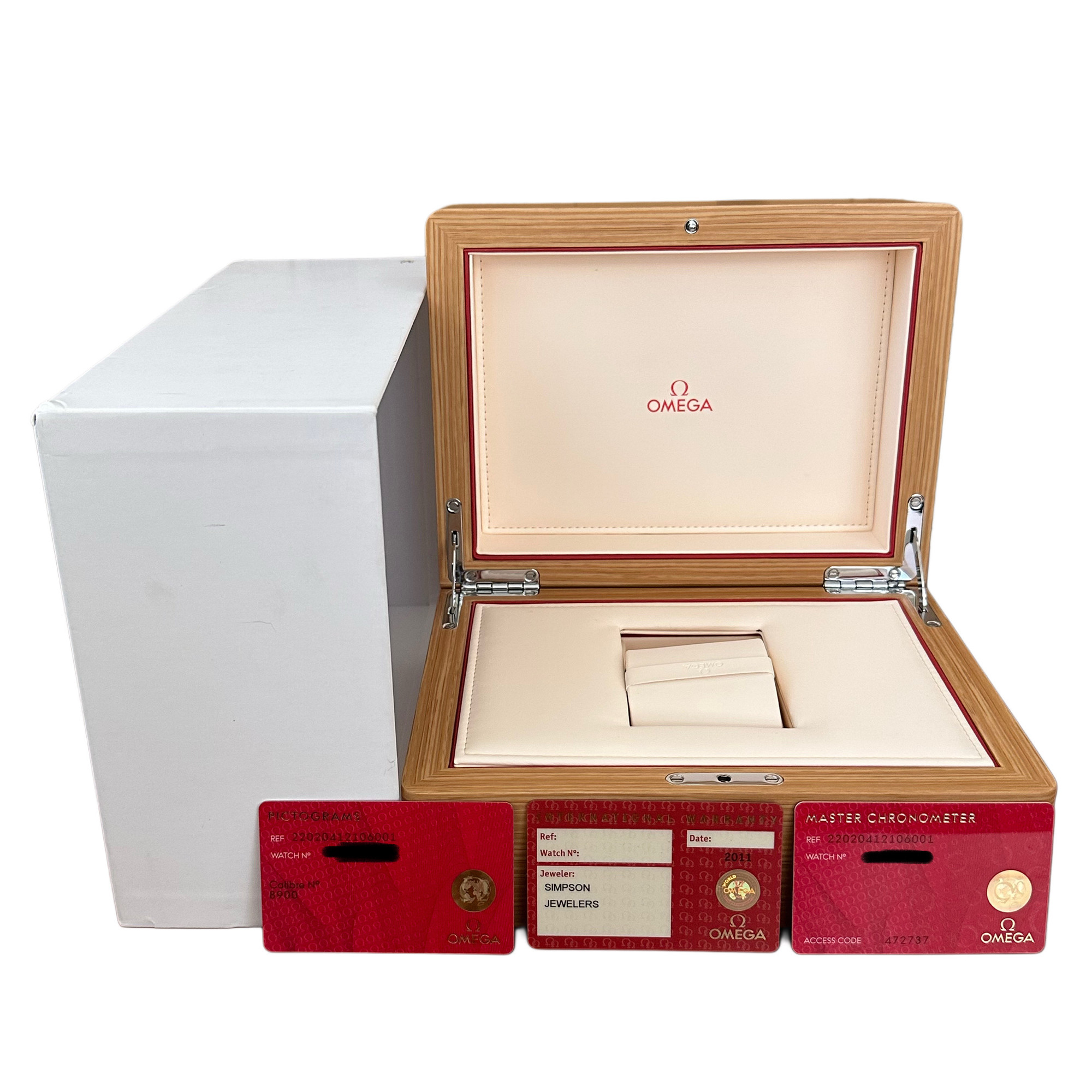 Omega Seamaster Planet Ocean 2208.50.00.45.5 - Inventory 7736