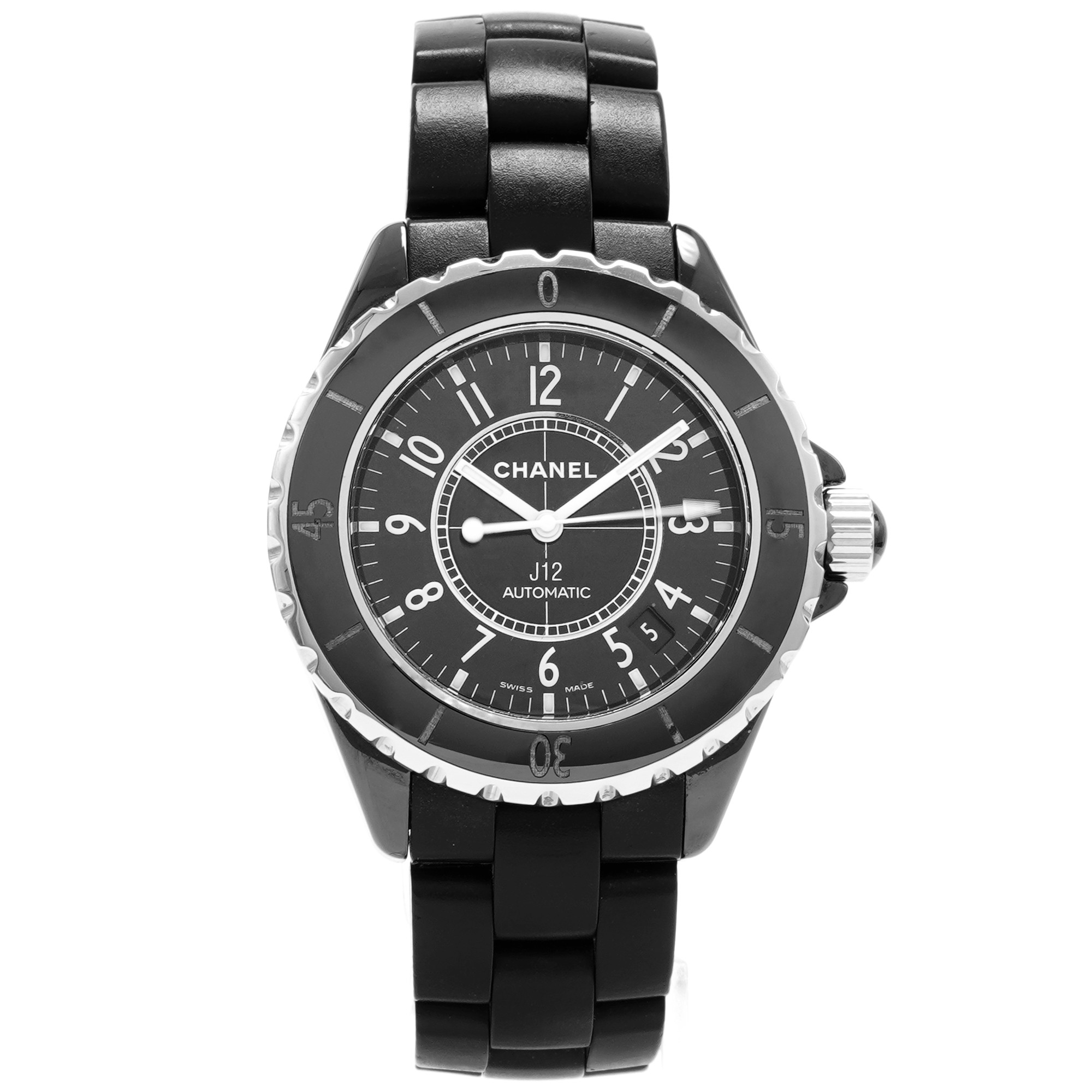 Chanel J12 Automatic H0685 Rubber Bracelet - Inventory 7737