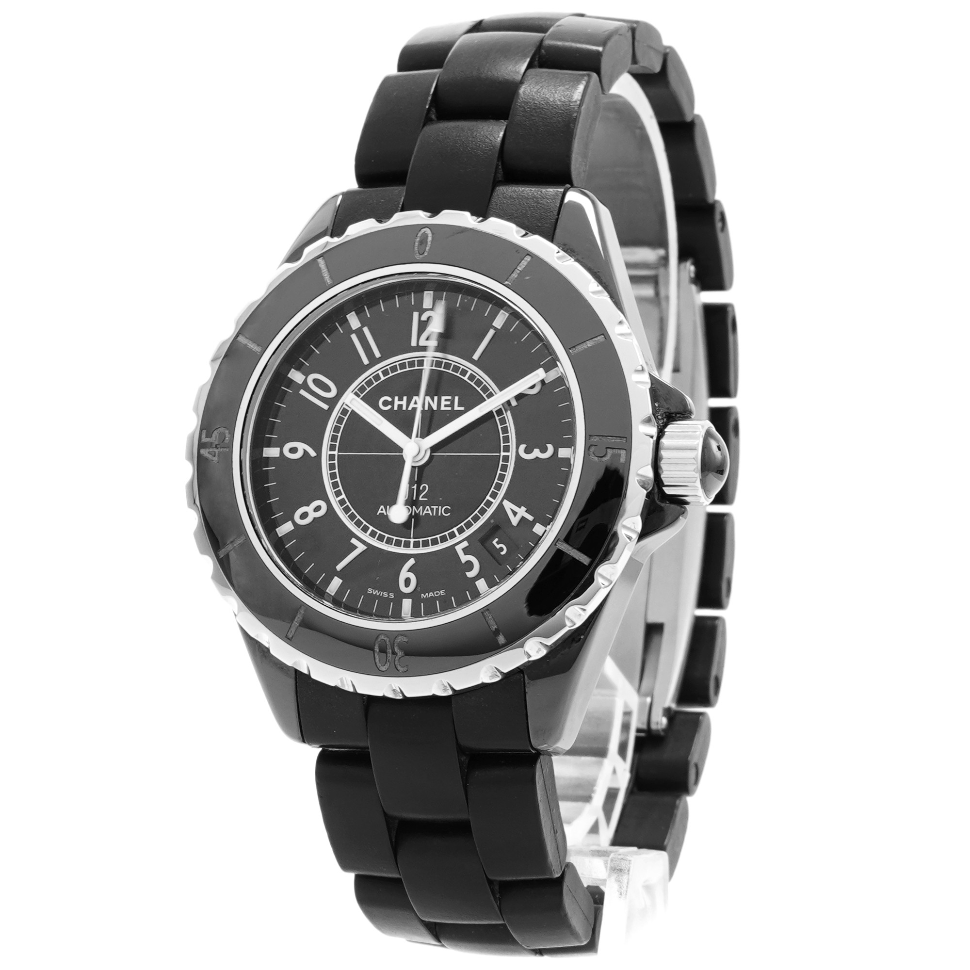 Chanel J12 Automatic H0685 Rubber Bracelet - Inventory 7737