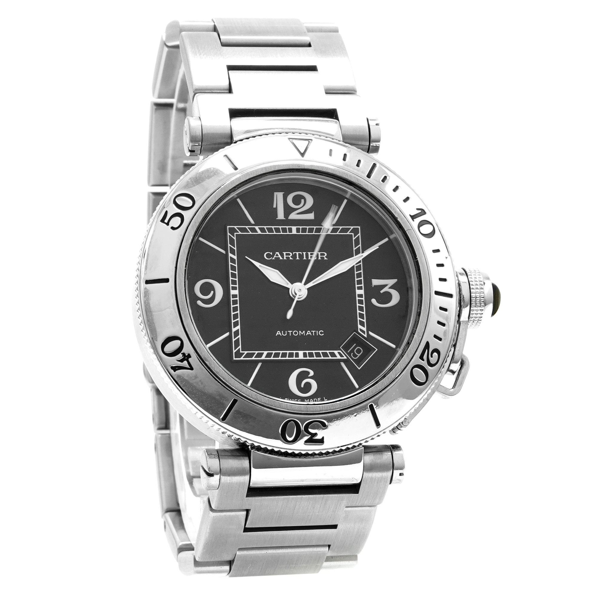 Cartier Pasha Seatimer W31077U2 - Inventory 7660