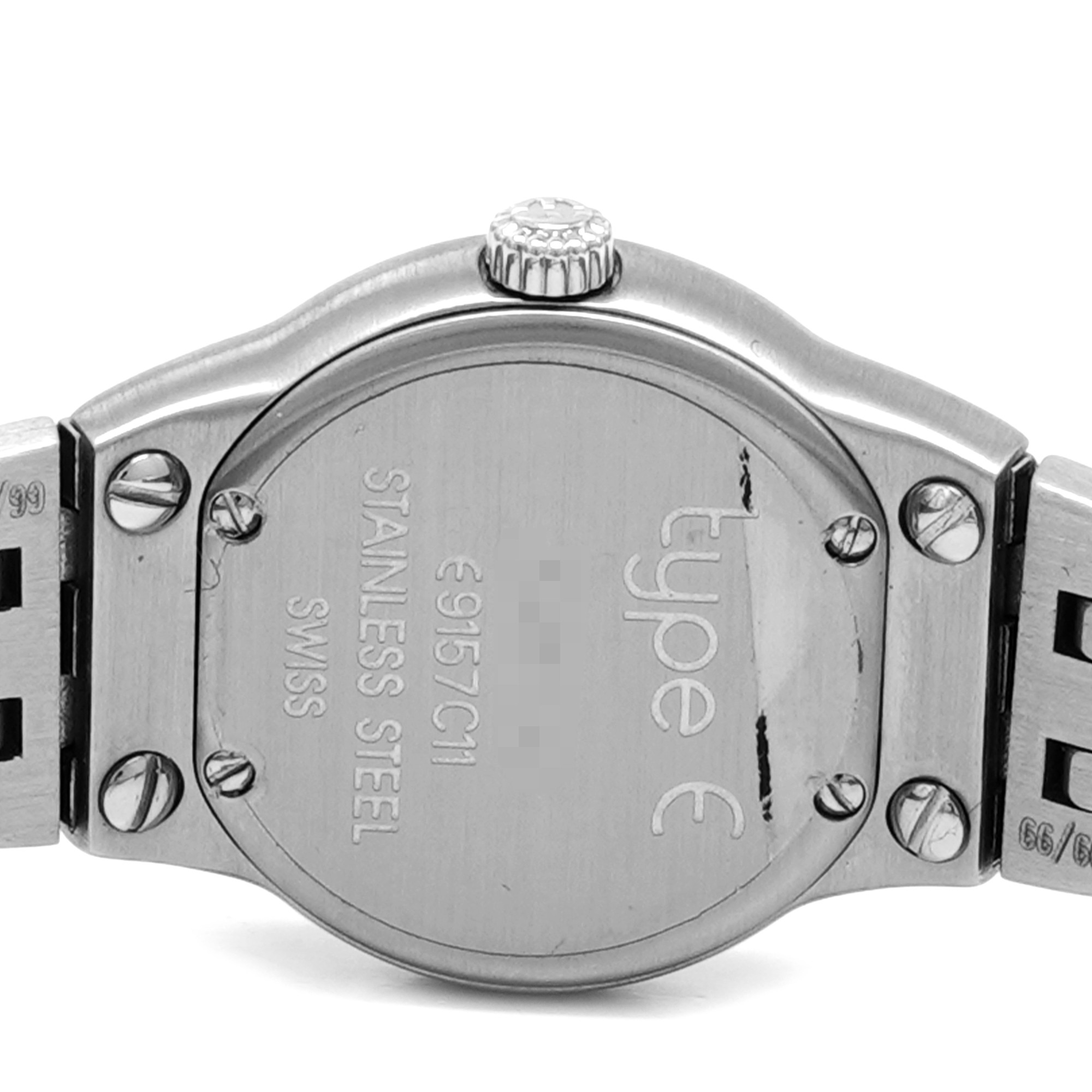 Ebel Ladies Type E Gray Dial E9157C11 *Unworn* - Inventory 7771