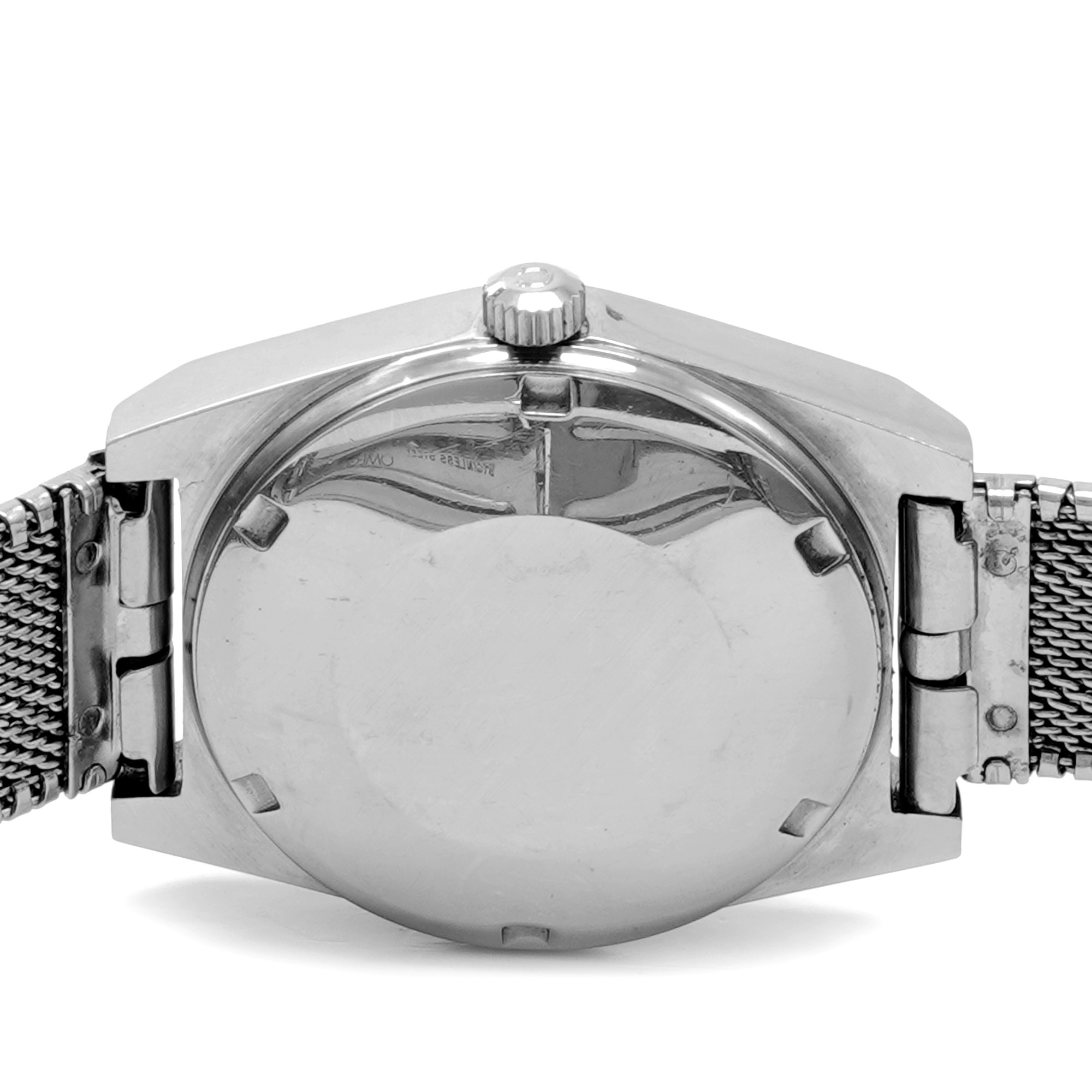 Omega Day Date Automatic 166.0141 *Bar Code Dial* *Vintage 1970* - Inventory 7823