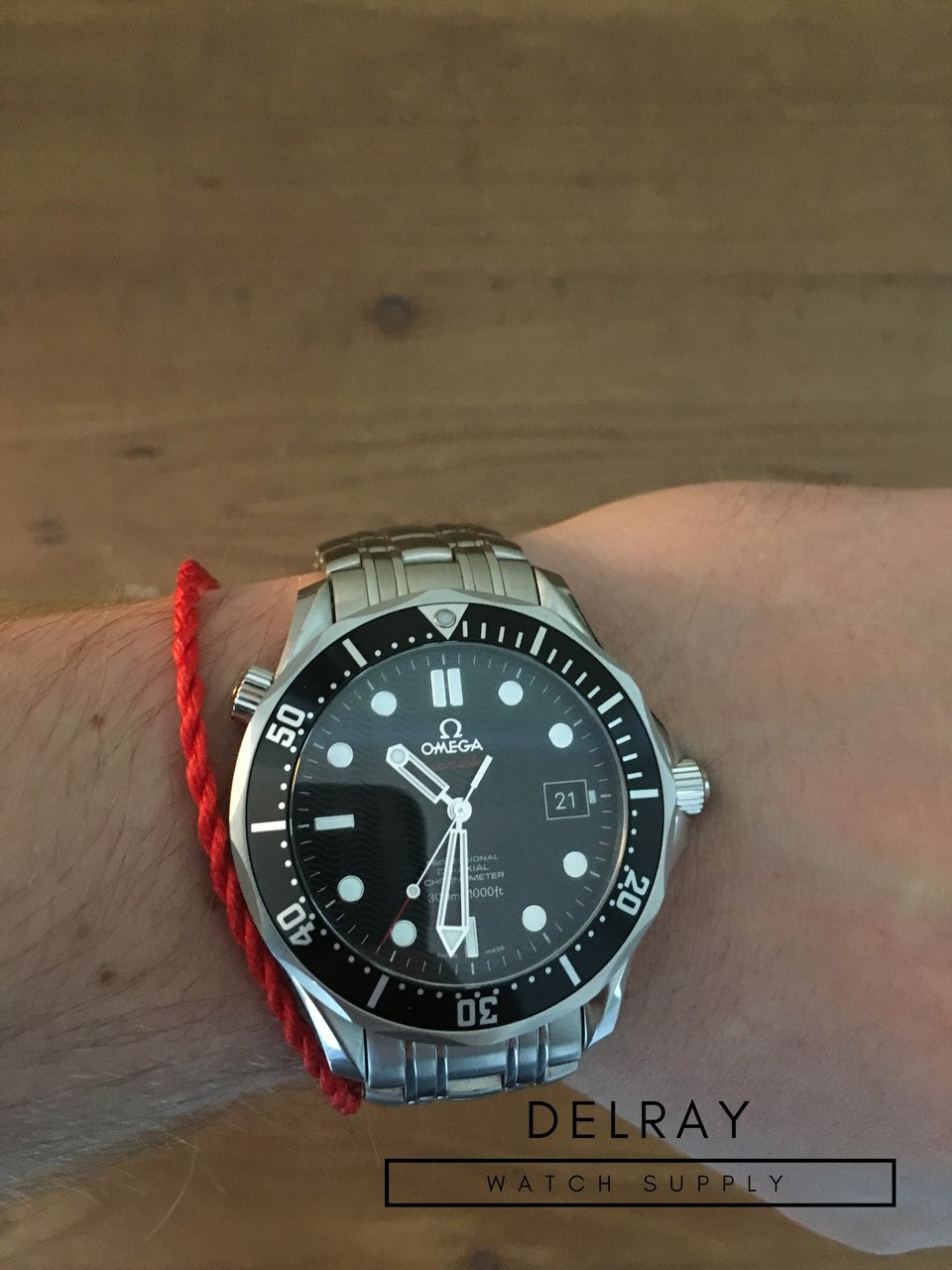 Omega Seamaster Professional Co-Axial Wave Dial (Black)