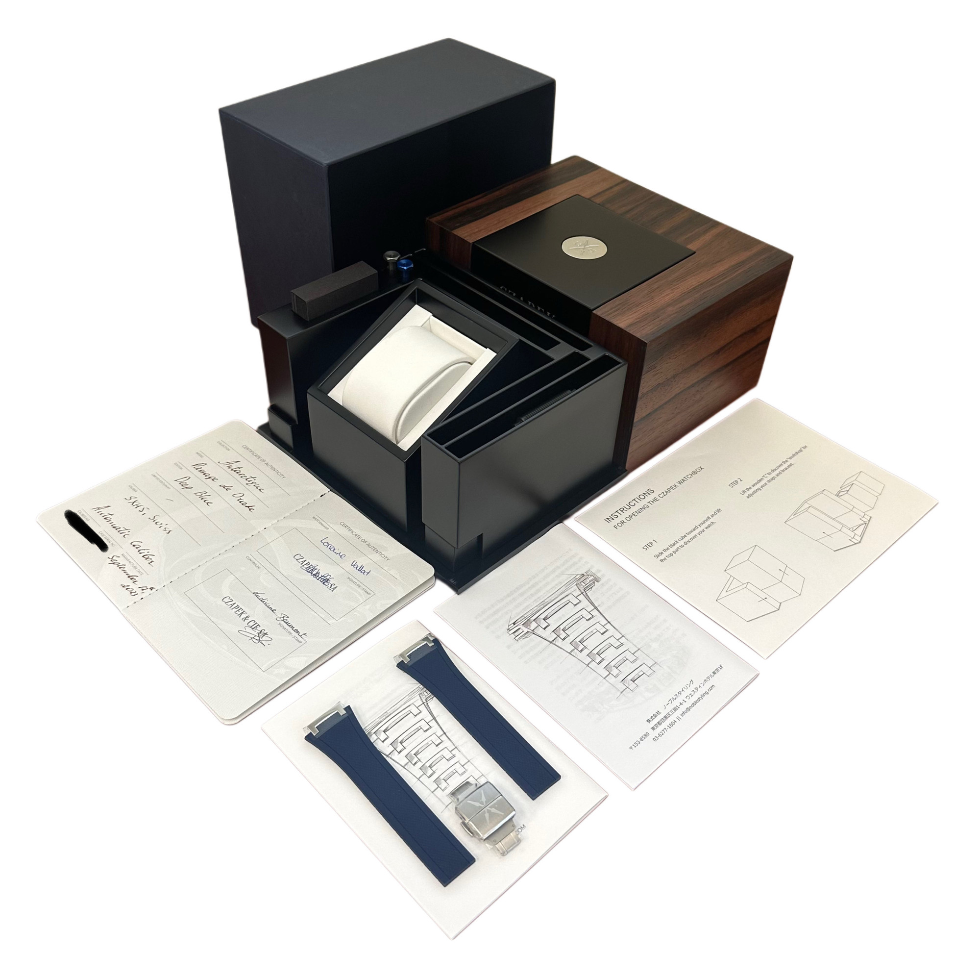 Czapek and Cie Antarctique Passage de Drake Deep Blue *2023* - Inventory 7852