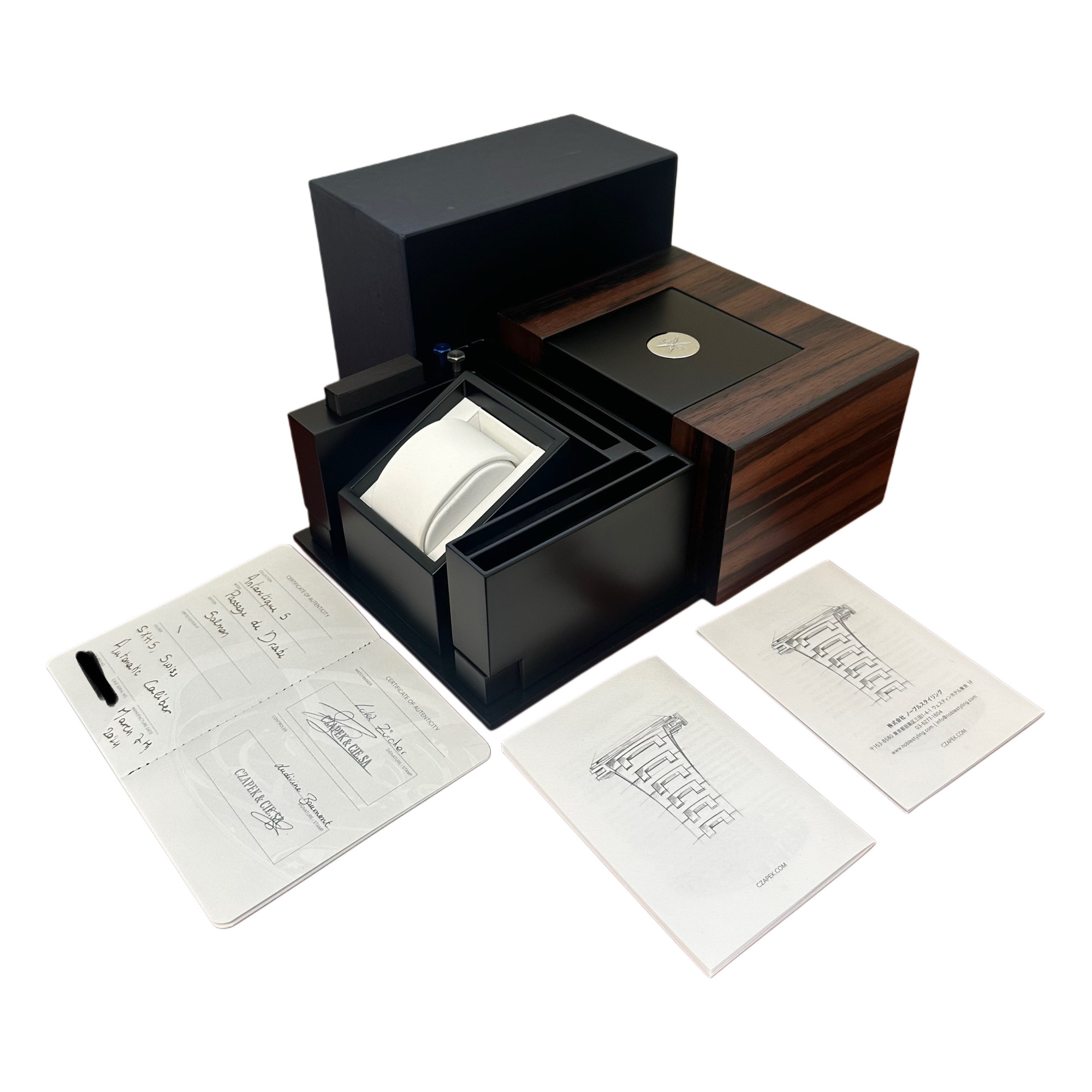 Czapek and Cie Antarctique S Passage de Drake Salmon *2024* - Inventory 7853