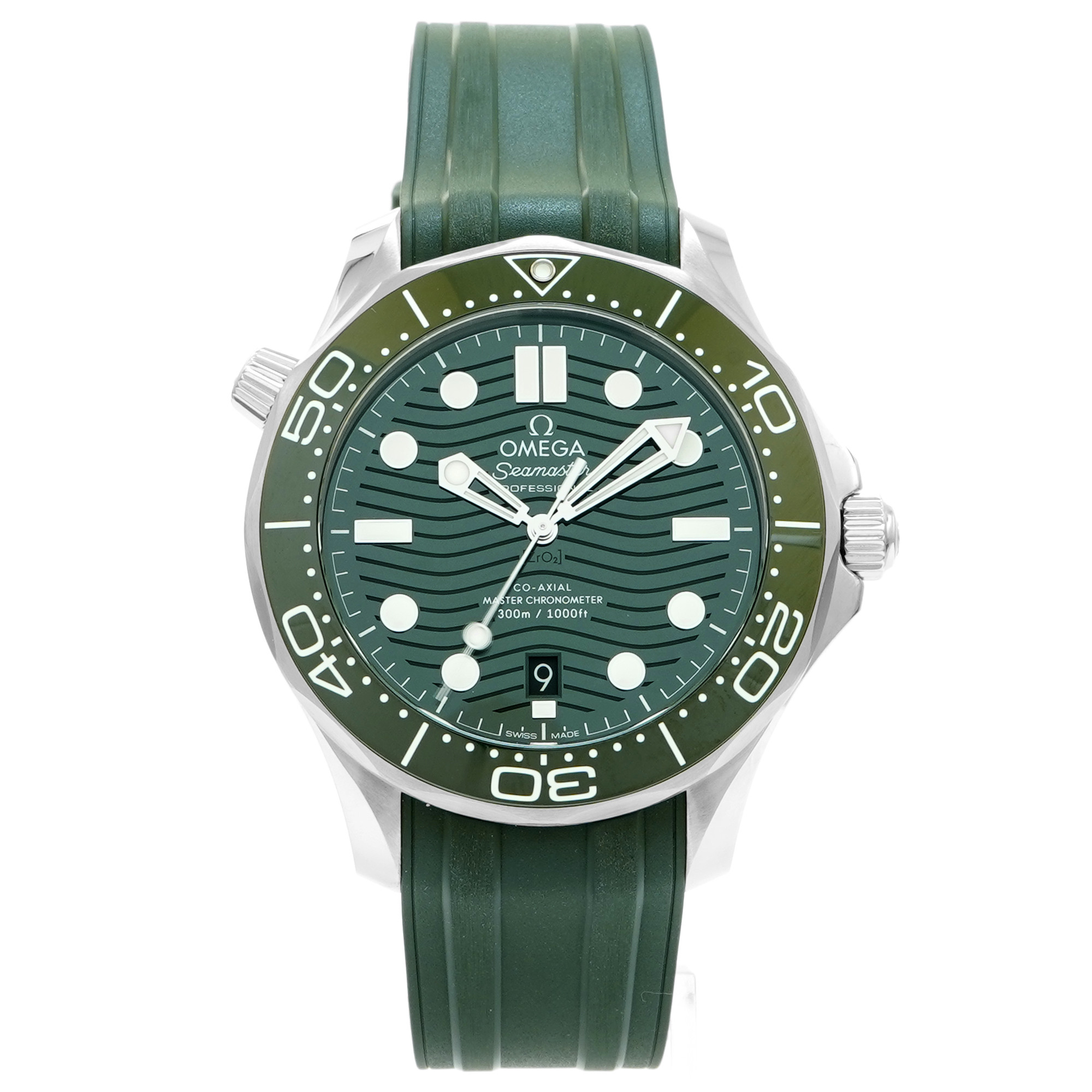 Omega Seamaster Professional Diver 300M 42mm *Green* *2023* - Inventory 7858