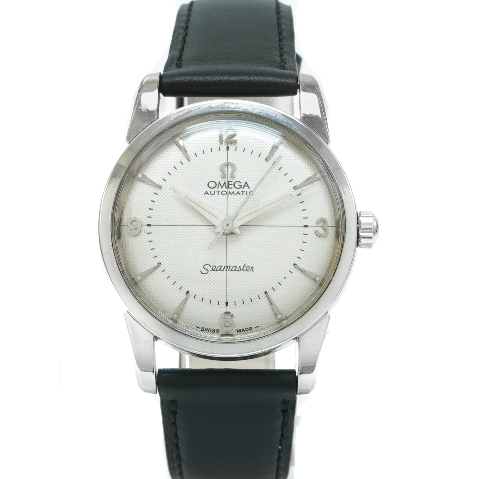 Omega Seamaster Waffle Dial 2846 6 SC *Vintage* *1956* 501 Caliber - Inventory 7862