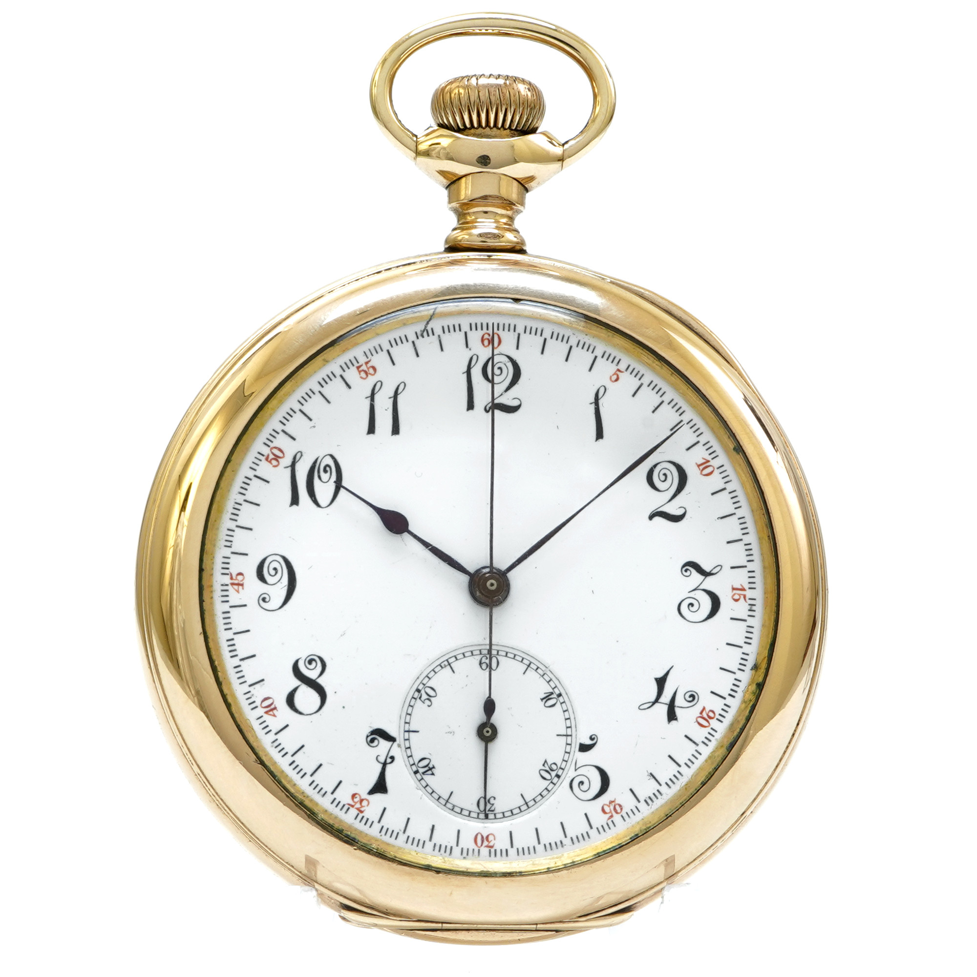 Agassiz Chronograph Pocket Watch *1915* *Longines* - Inventory
