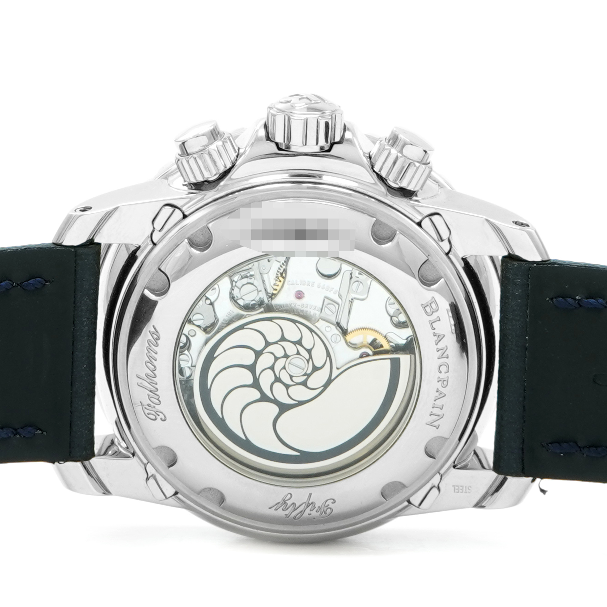 Blancpain Fifty Fathoms Flyback Chronograph Calendar Moonphase *Blue Dial* - Inventory 7838