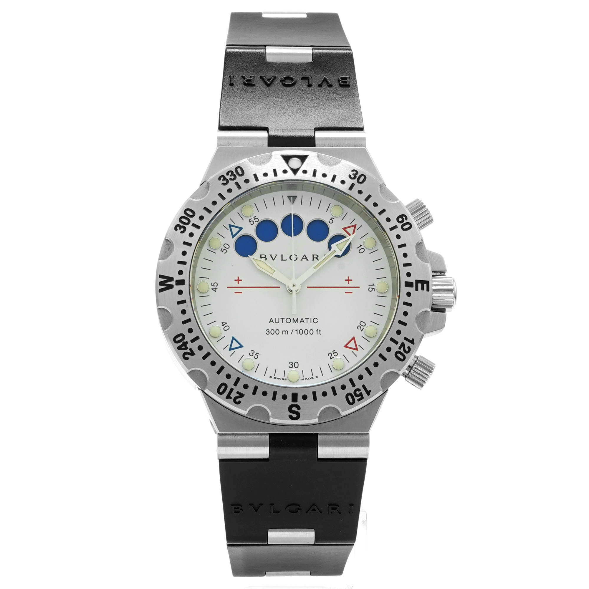 Bulgari Diagono Scuba Regatta. SD40SV/RE - Inventory 7872