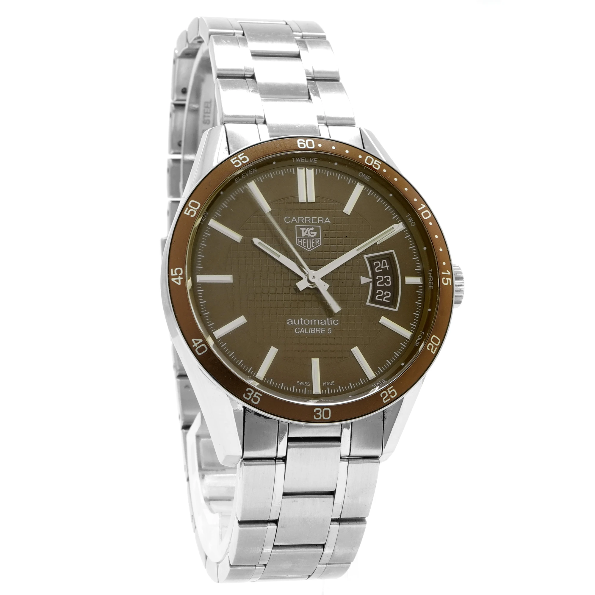TAG Heuer Carrera Calibre 5 WV211N-0 - Inventory 7882