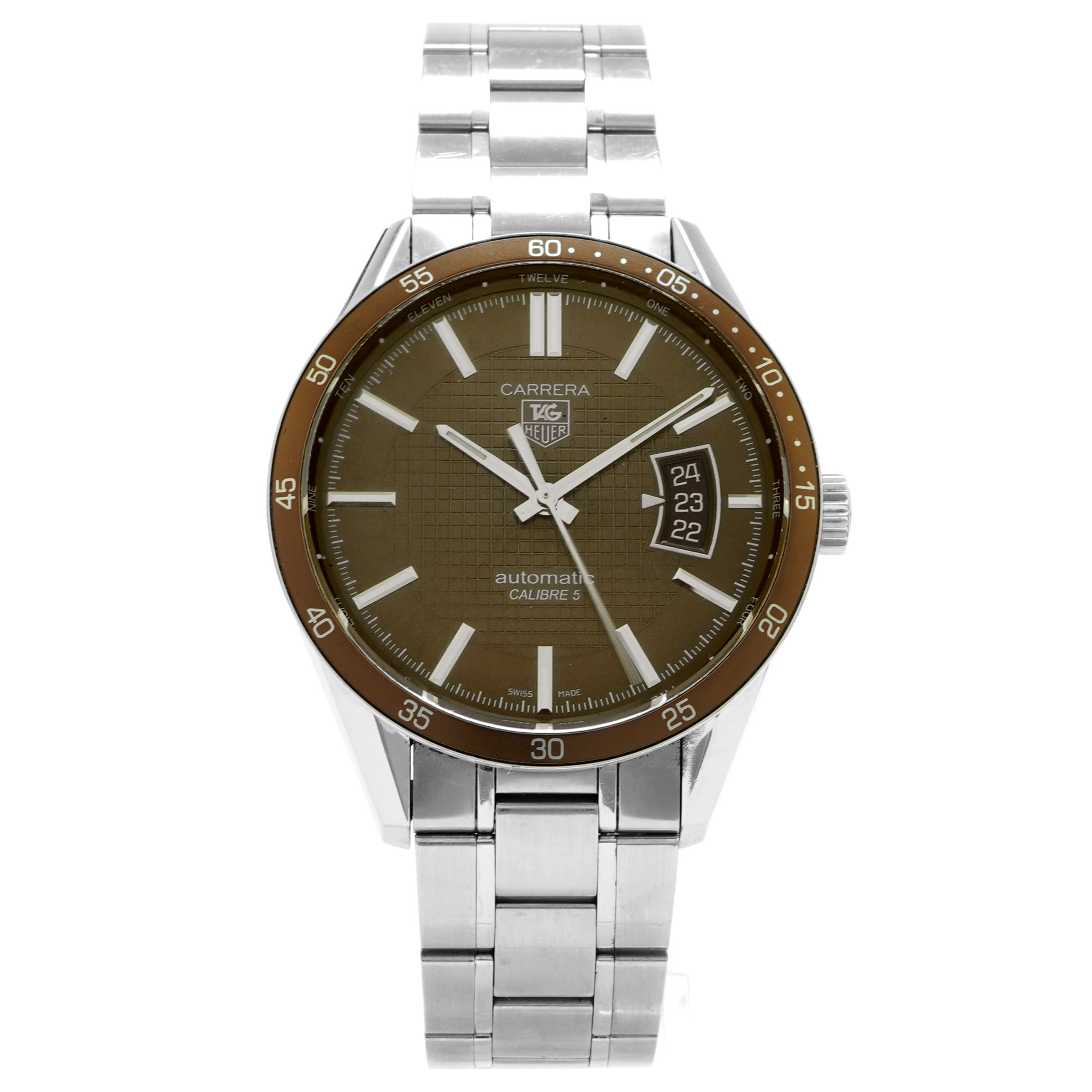TAG Heuer Carrera Calibre 5 WV211N-0 - Inventory 7882