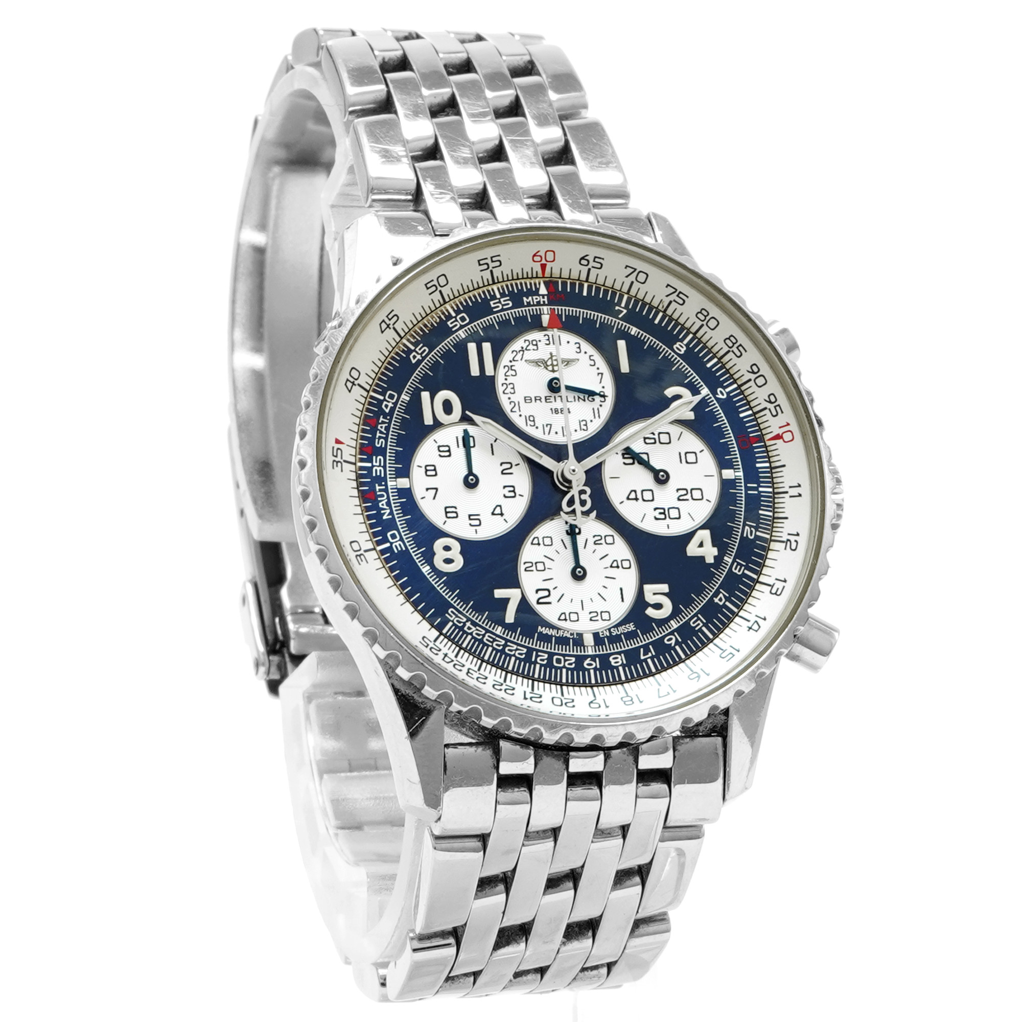 Breitling Navitimer Airborne A33030 *Blue Dial* *Vintage