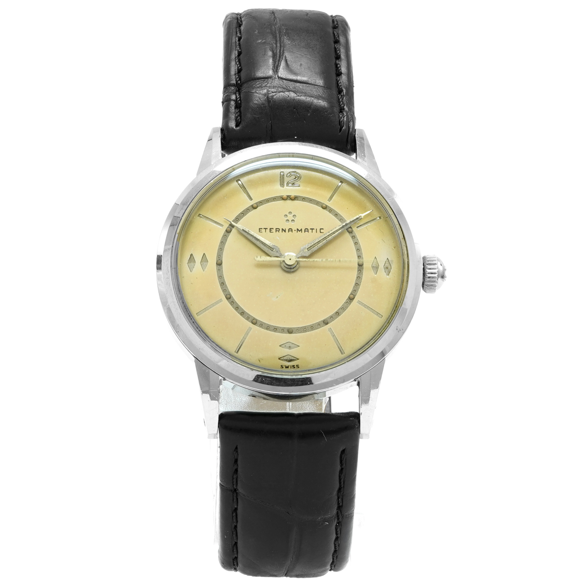 Eterna Classic Round Eterna-Matic *Vintage 1950's* - Inventory 7876