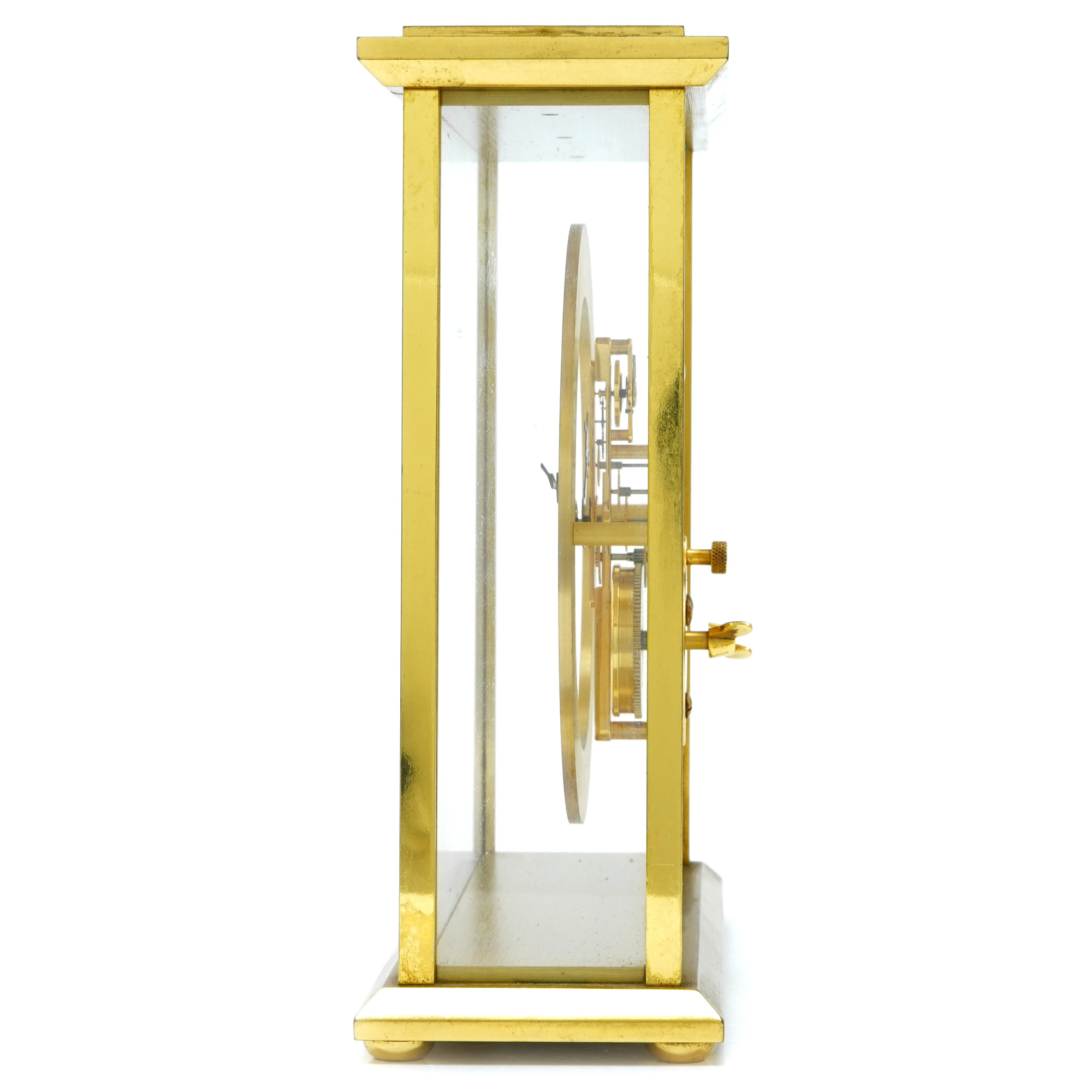 Jaeger LeCoultre Baguette Inline Movement 8 Days Clock 508