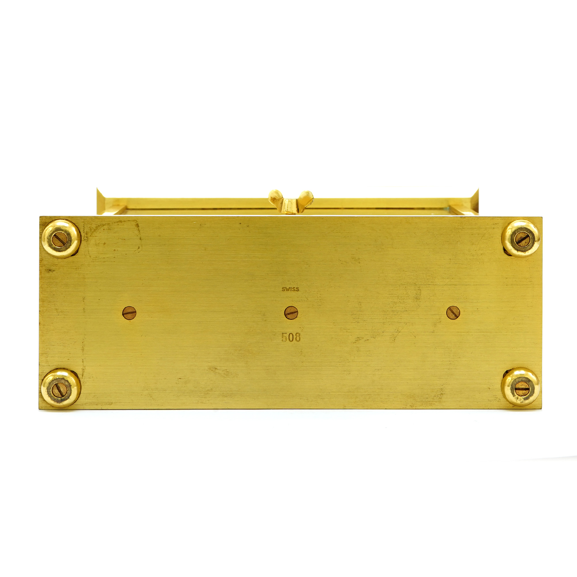 Jaeger LeCoultre Baguette Inline Movement 8 Days Clock 508 *Vintage* - Inventory  7932