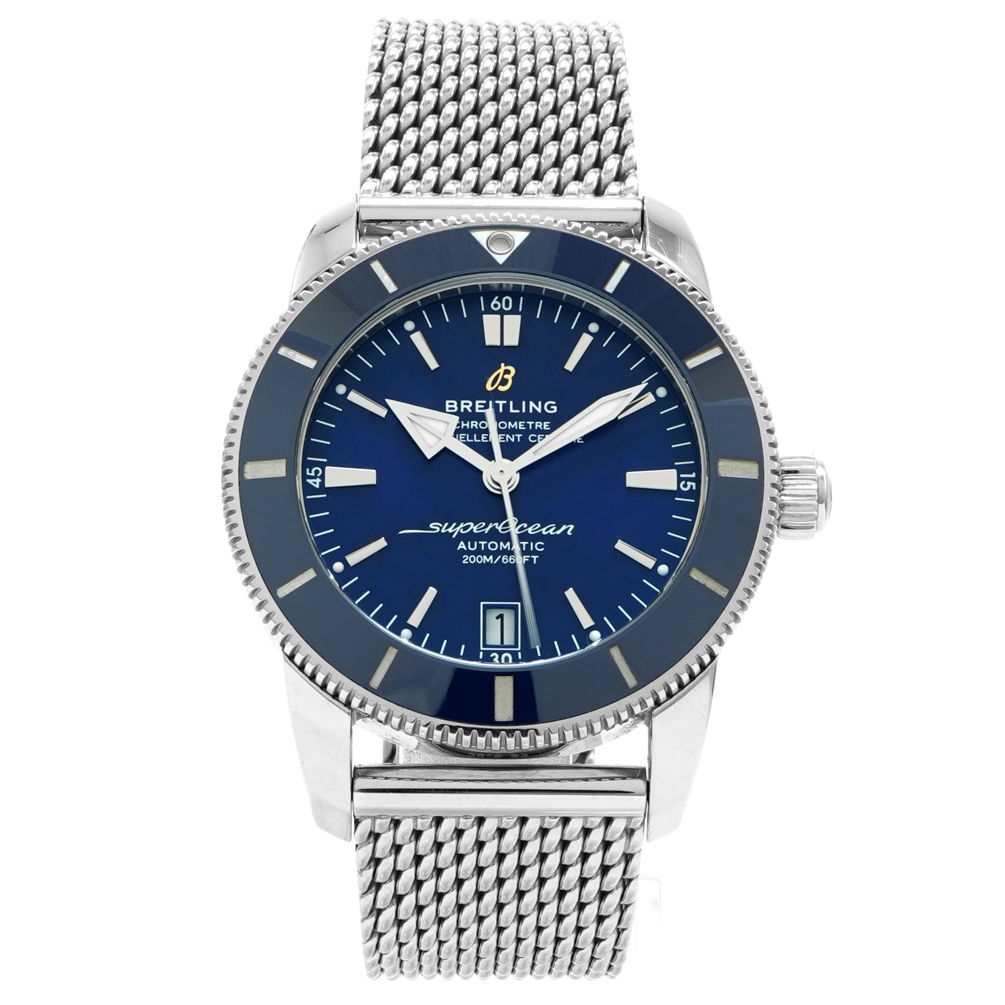 Breitling SuperOcean Heritage B20 42 AB2010 *Blue Dial*  - Inventory 7923