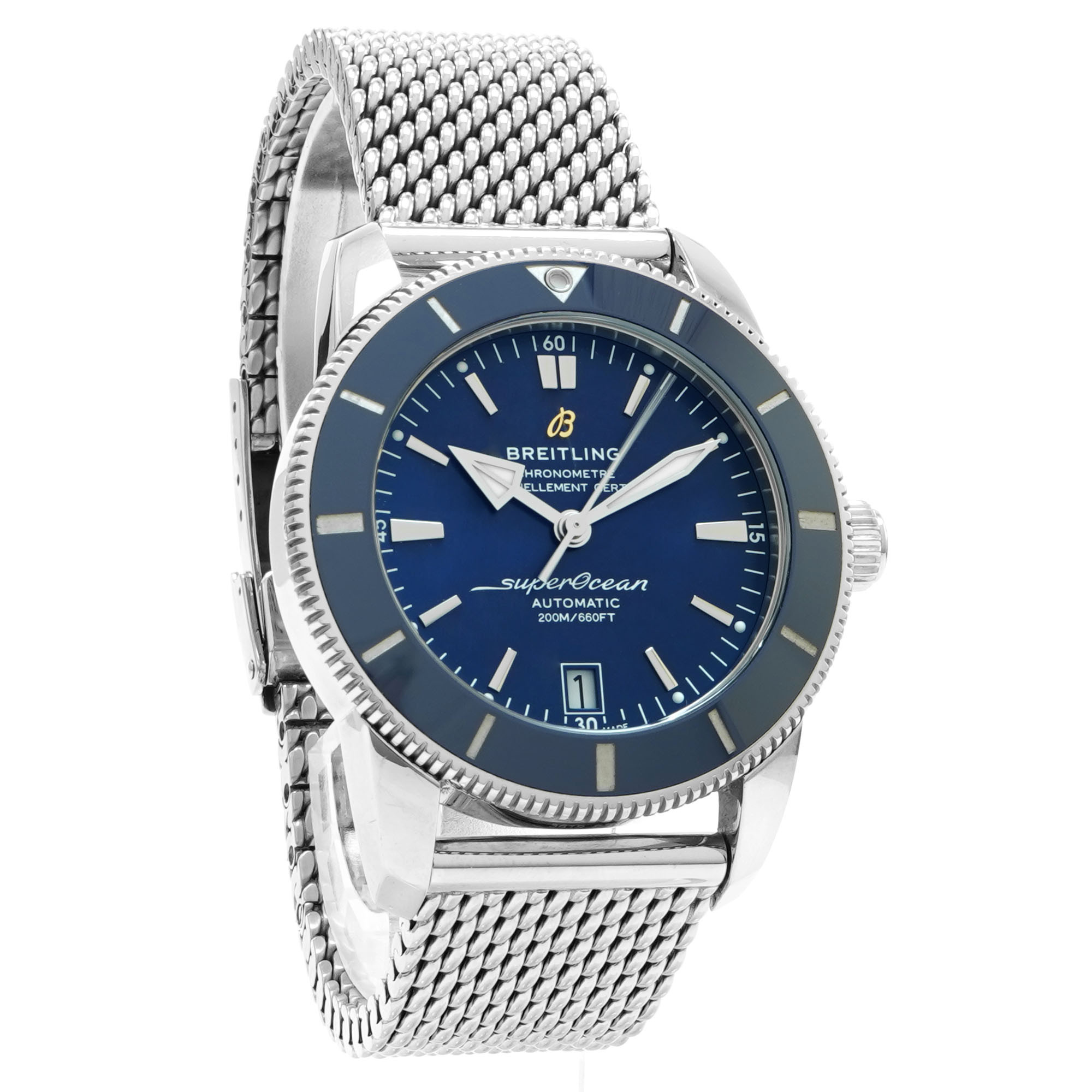 Breitling SuperOcean Heritage B20 42 AB2010 *Blue Dial*  - Inventory 7923