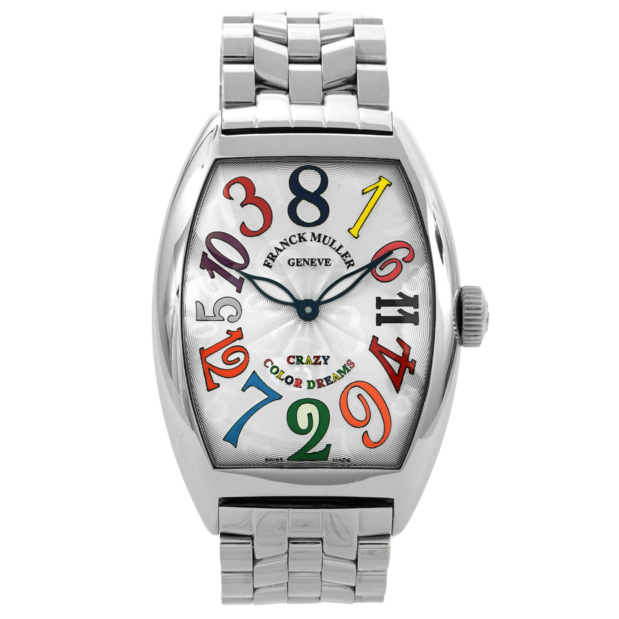 Franck Muller Cintree Curvex Crazy Hours Color Dreams - Inventory 7929