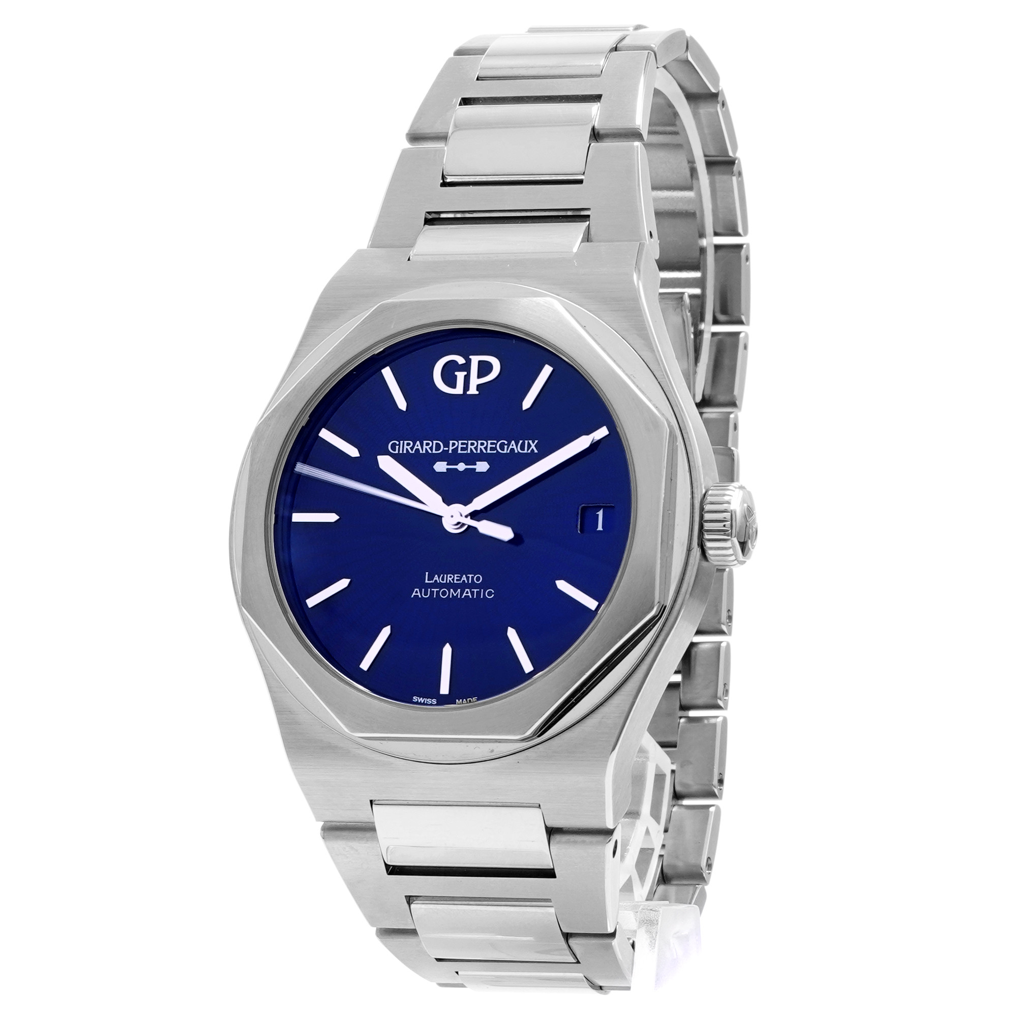 Girard Perregaux Laureato 42mm Eternity Edition *Blue Dial* *Limited Edition* - Inventory 7939 Girard Perregaux Laureato 42mm Eternity Edition *Blue Dial* *Limited Edition* - Inventory 7939