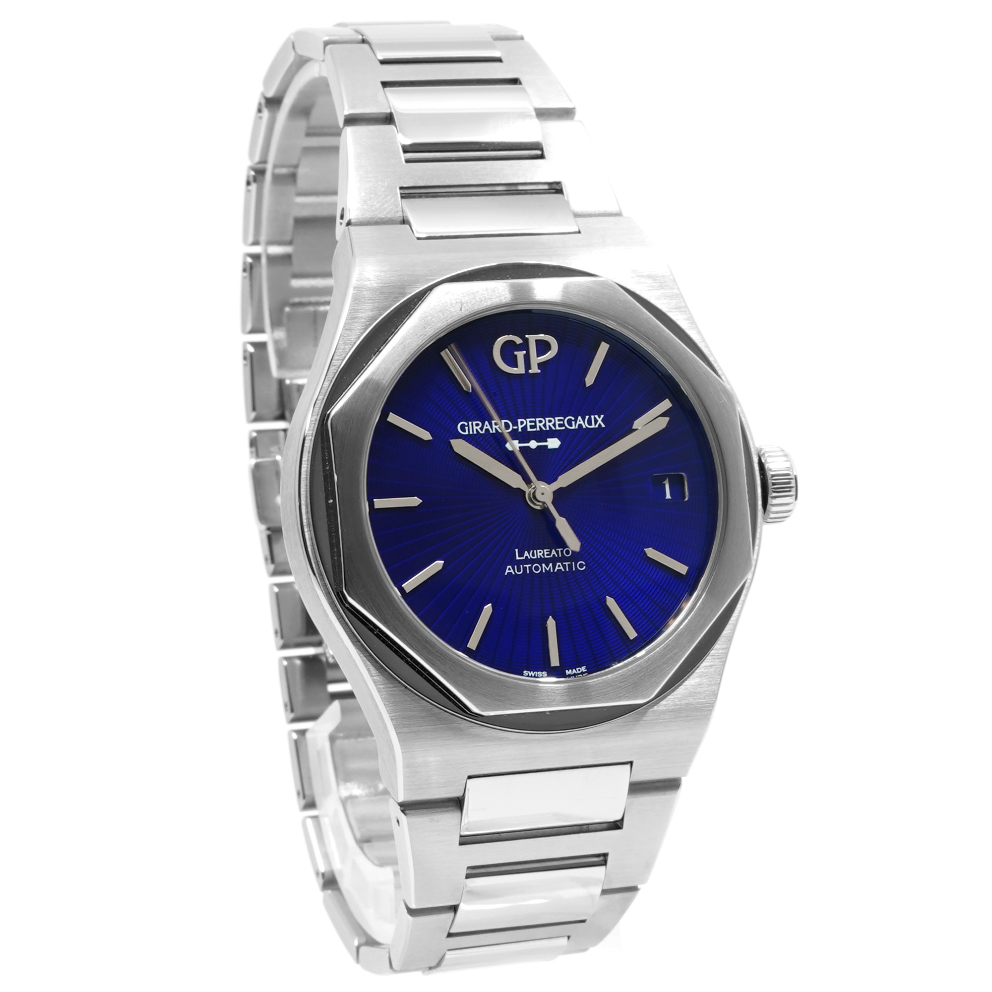 Girard Perregaux Laureato 42mm Eternity Edition *Blue Dial* *Limited Edition* - Inventory 7939