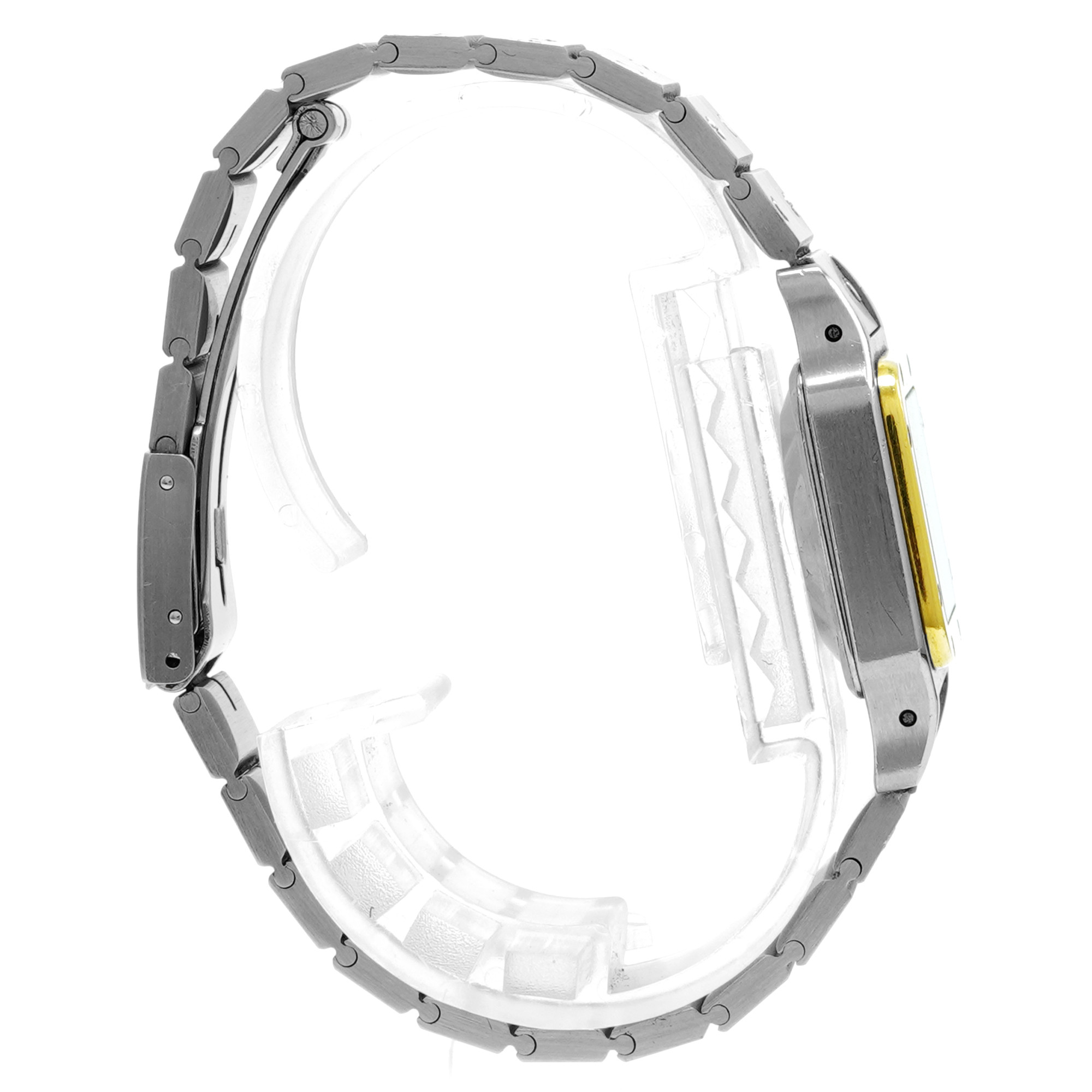 Cartier Santos Galbee Small 0902 *Burgundy Dial* - Inventory 7940