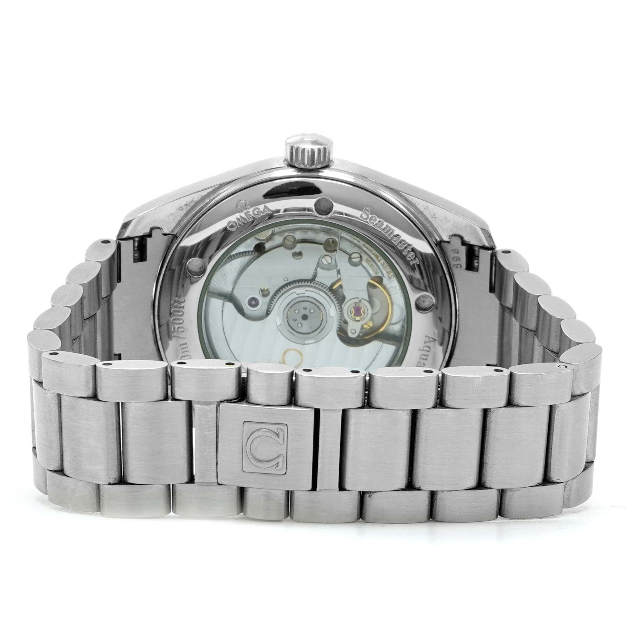 Omega Seamaster Aqua Terra 2518.30 - Inventory 7941 - DelrayWatch.com