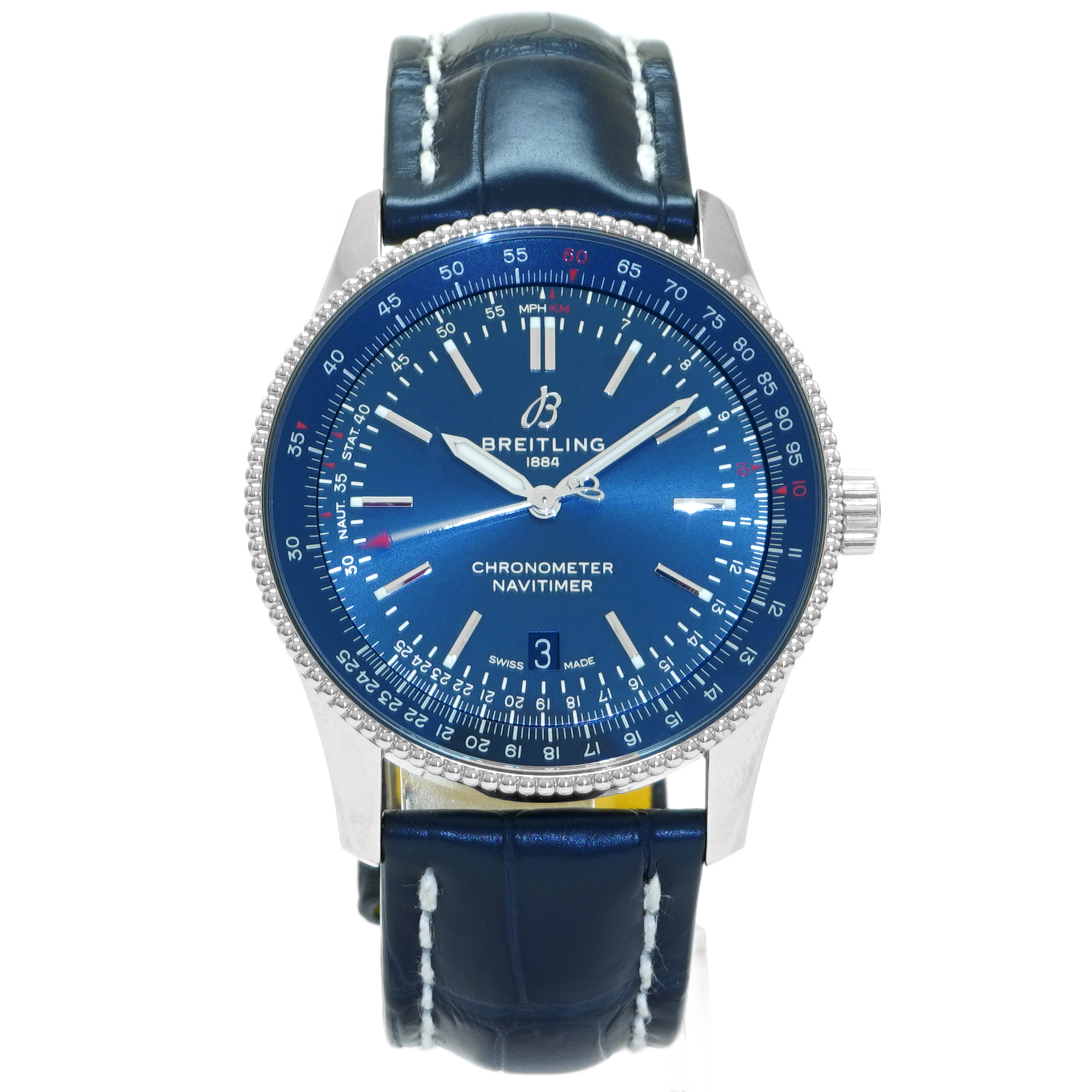 Breitling Navitimer Automatic 41mm A17326 *Blue Dial* - Inventory 7953