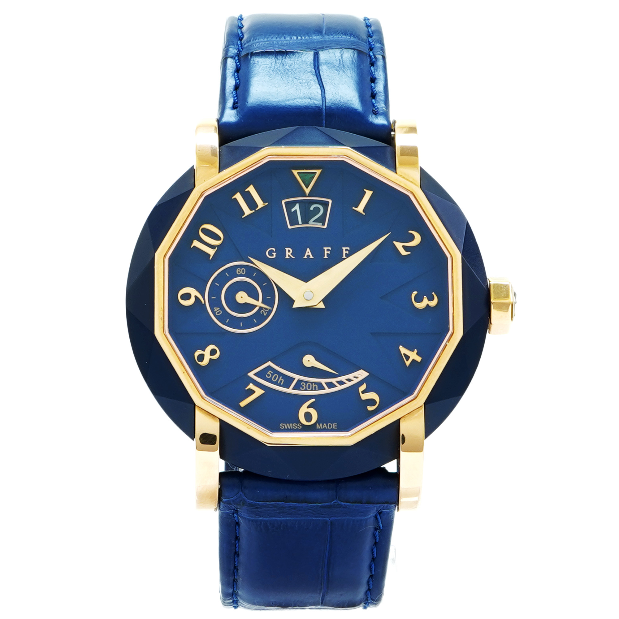 GRAFF GraffStar 45 Grande Date Limited Edition Ceramic and Gold GS45DBPG - Inventory 7986